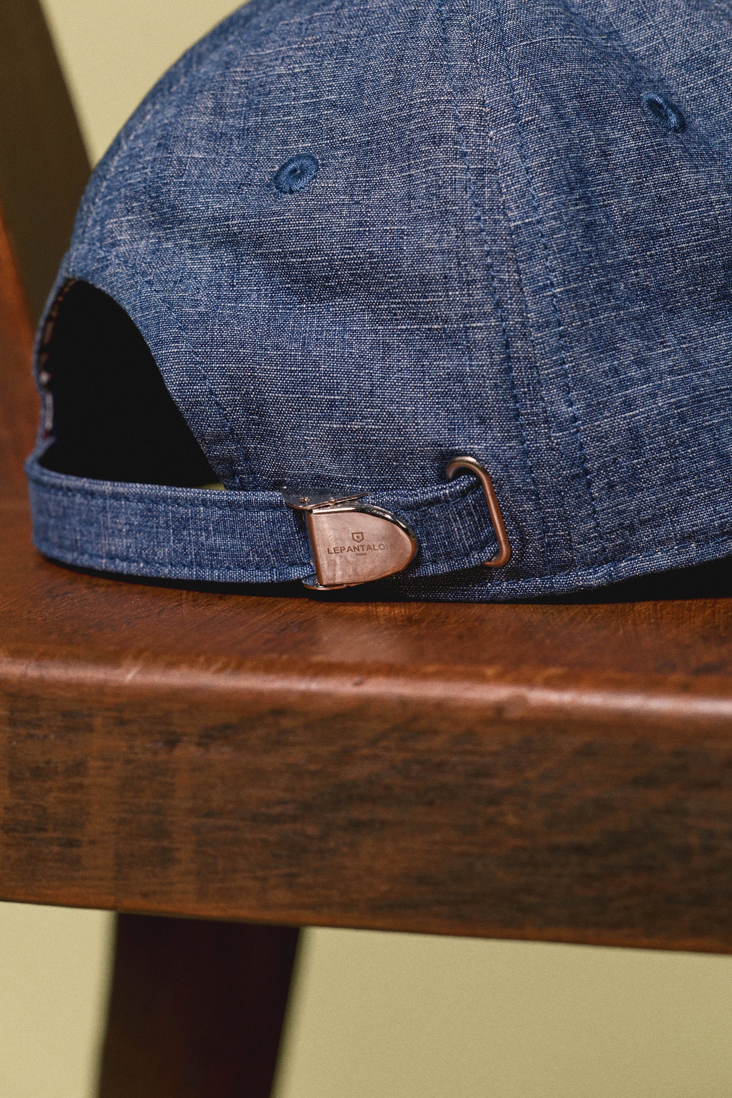 Casquette chambray