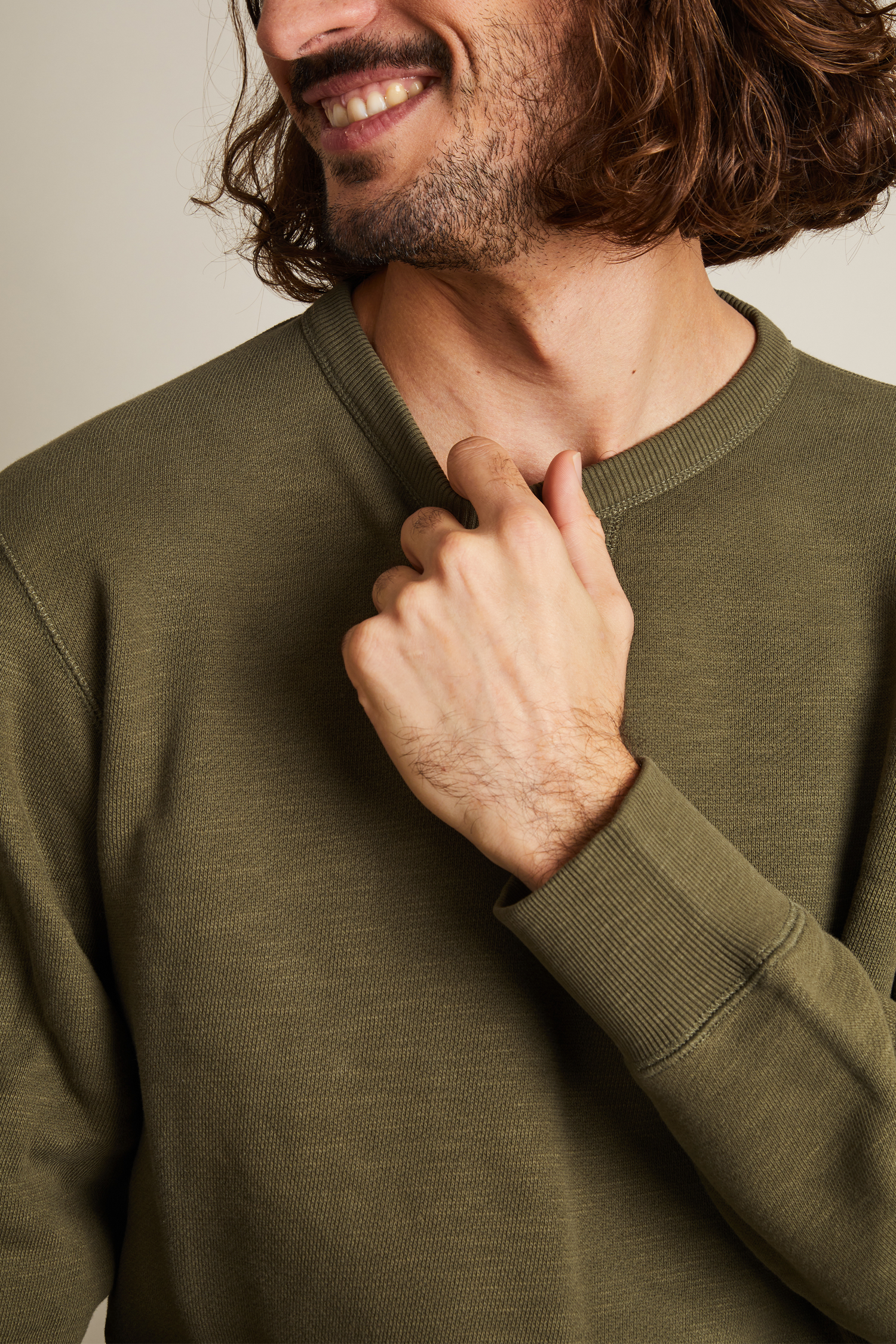 Khaki sweatshirt