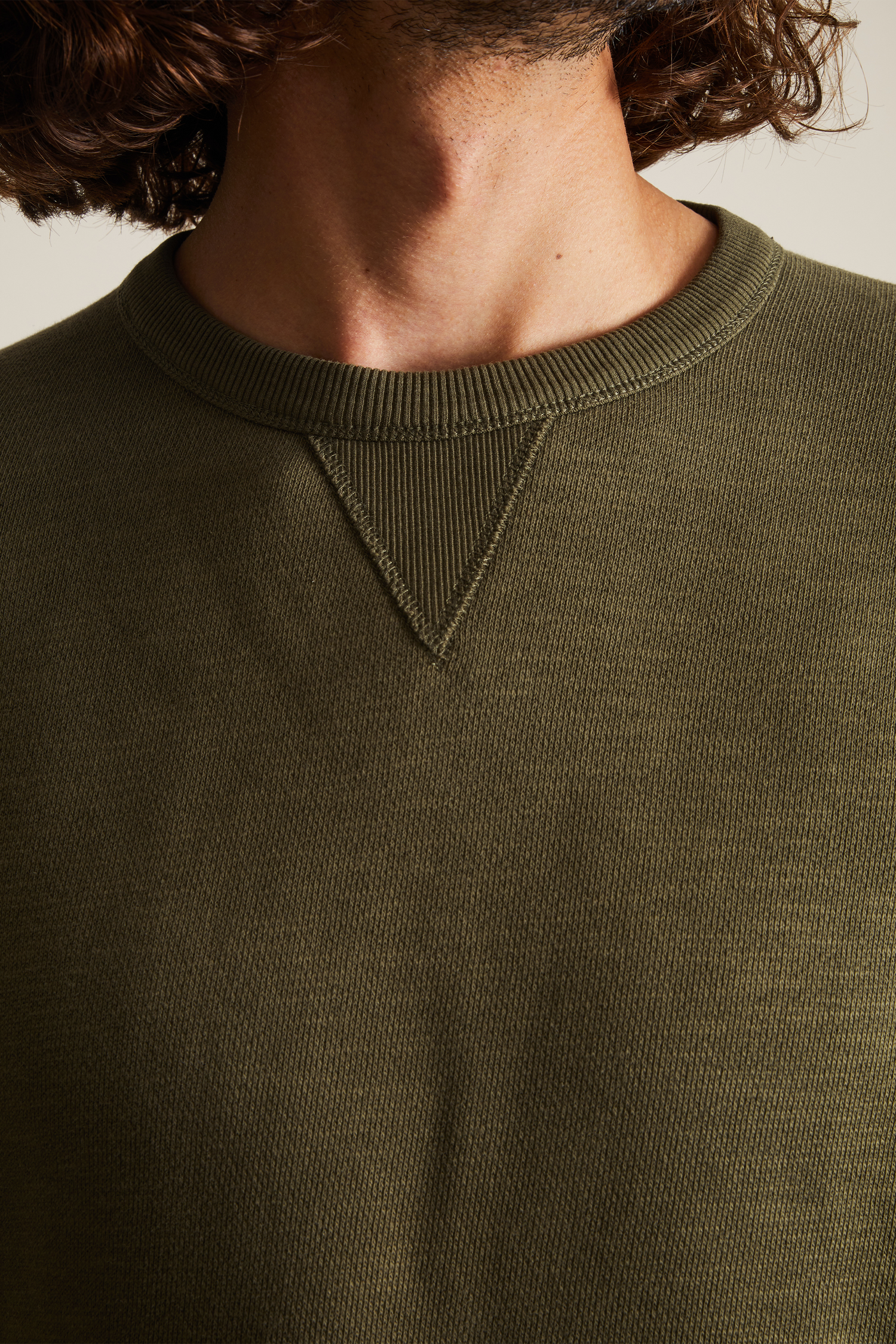 Khaki sweatshirt