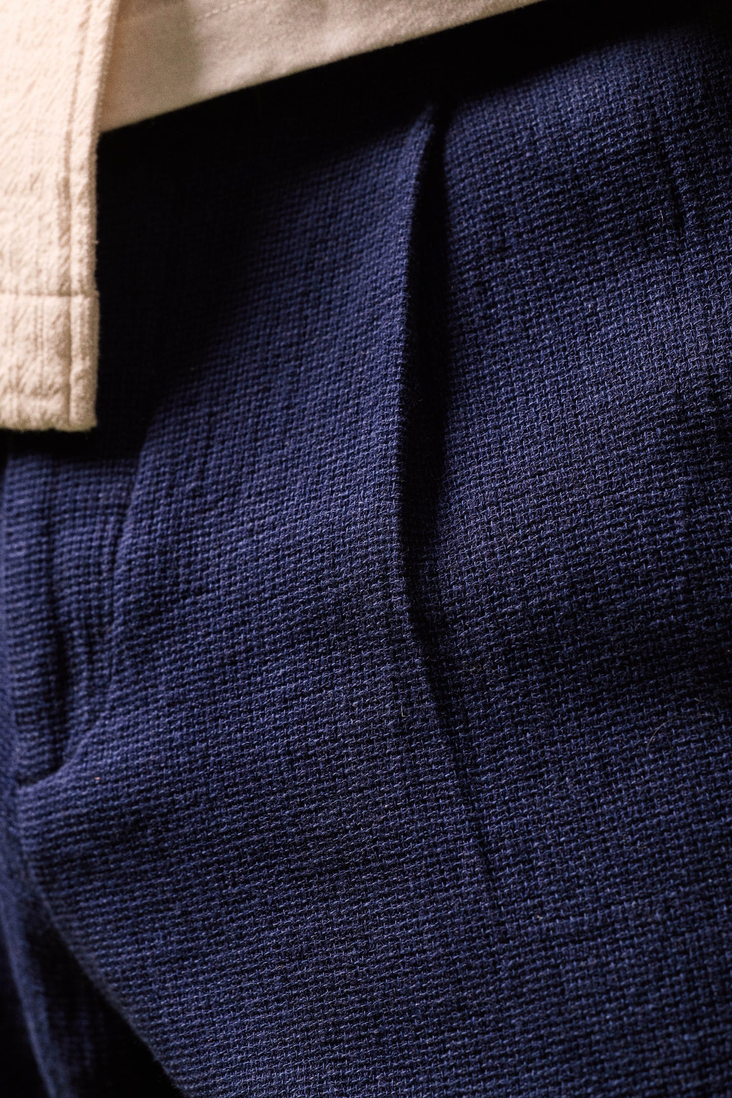 Jogpant aéré indigo