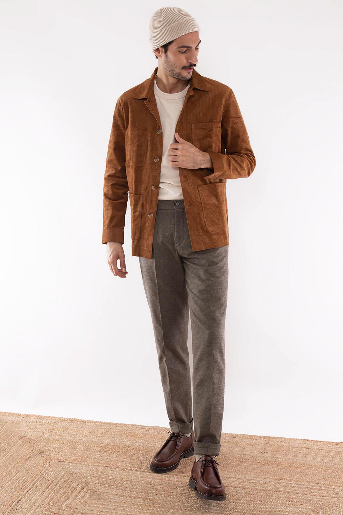 Pantalon Chaud Beige