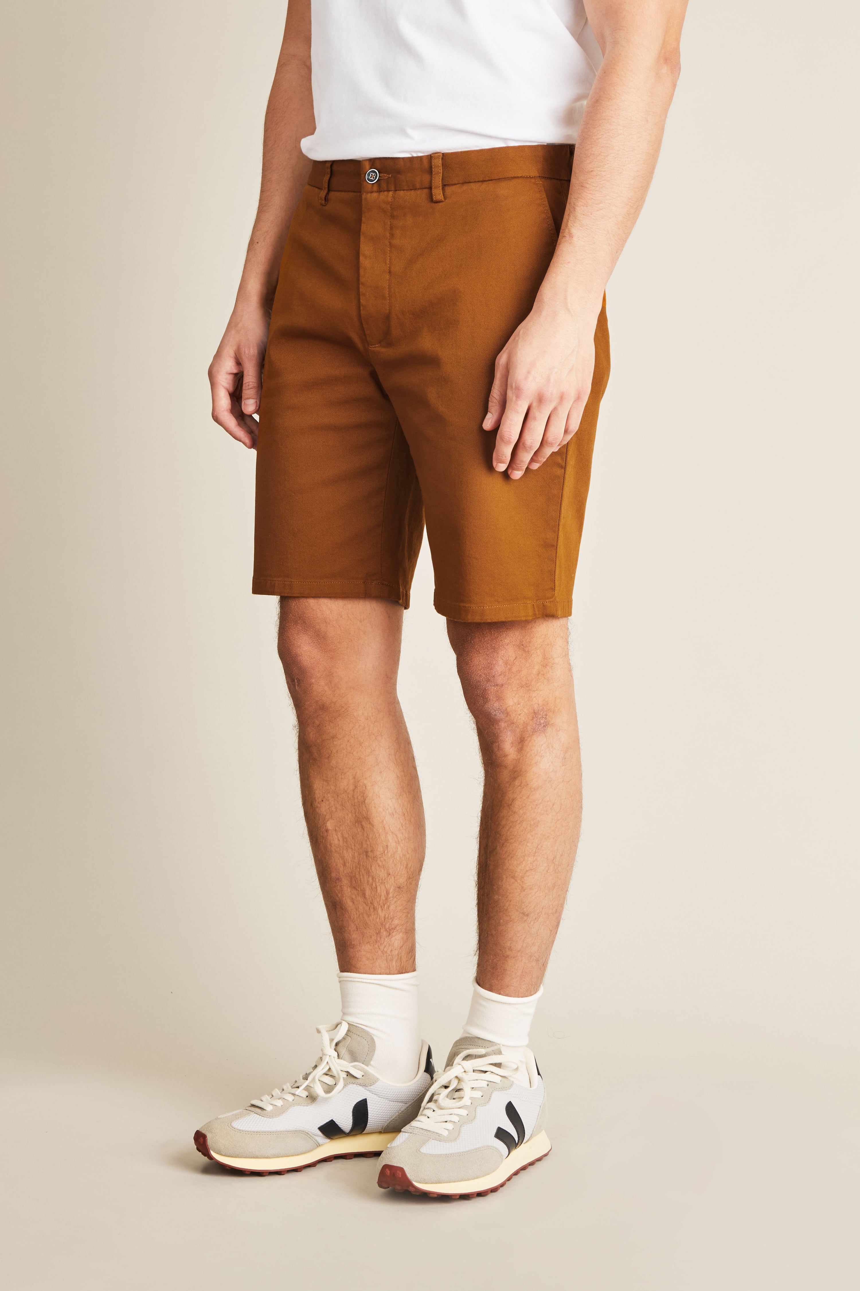 Men's Camel Bermuda Shorts | LePantalon