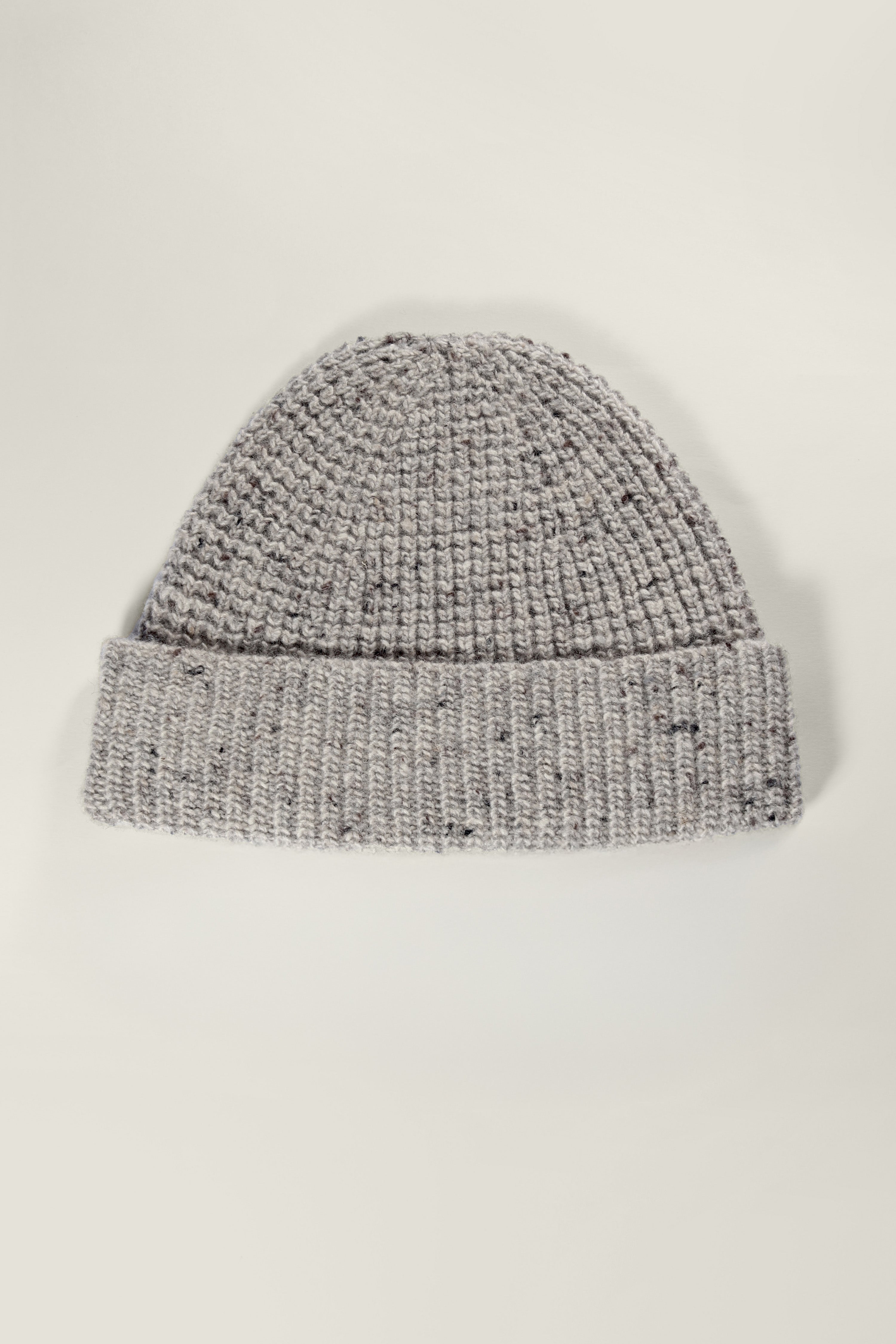 Bonnet en laine gris