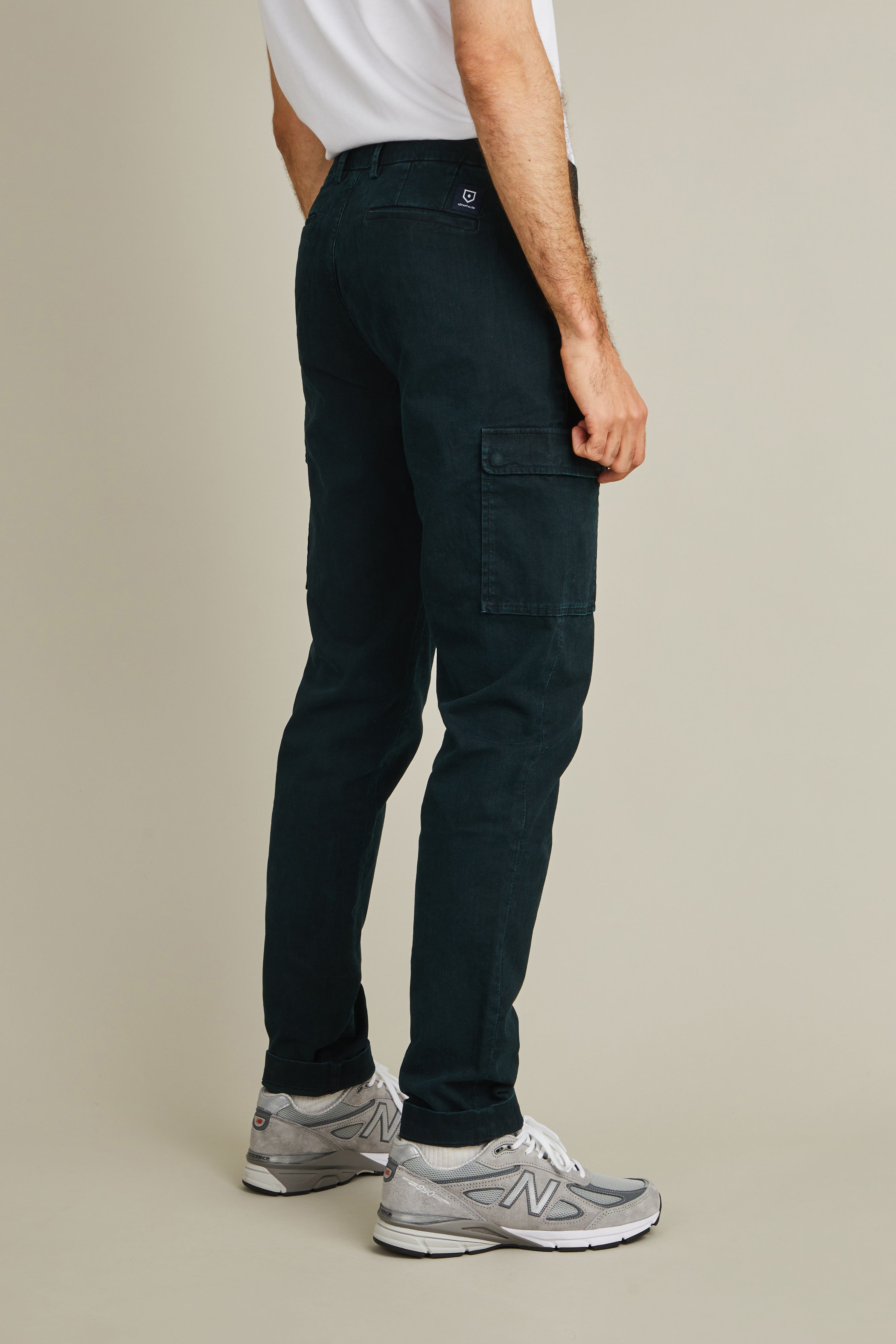 Pantalon cargo vert