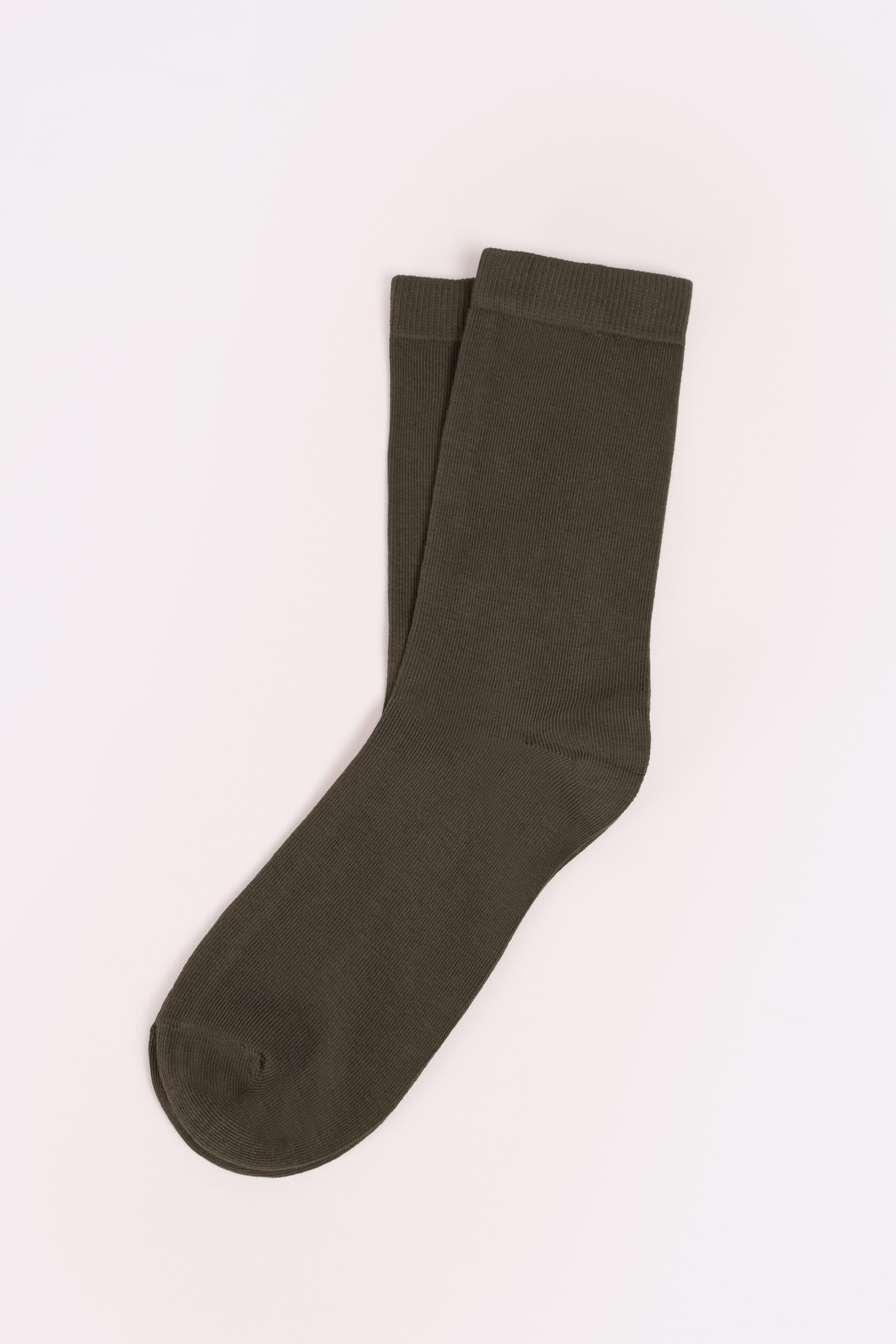 Pack of 3 Beige Khaki Bordeaux Socks