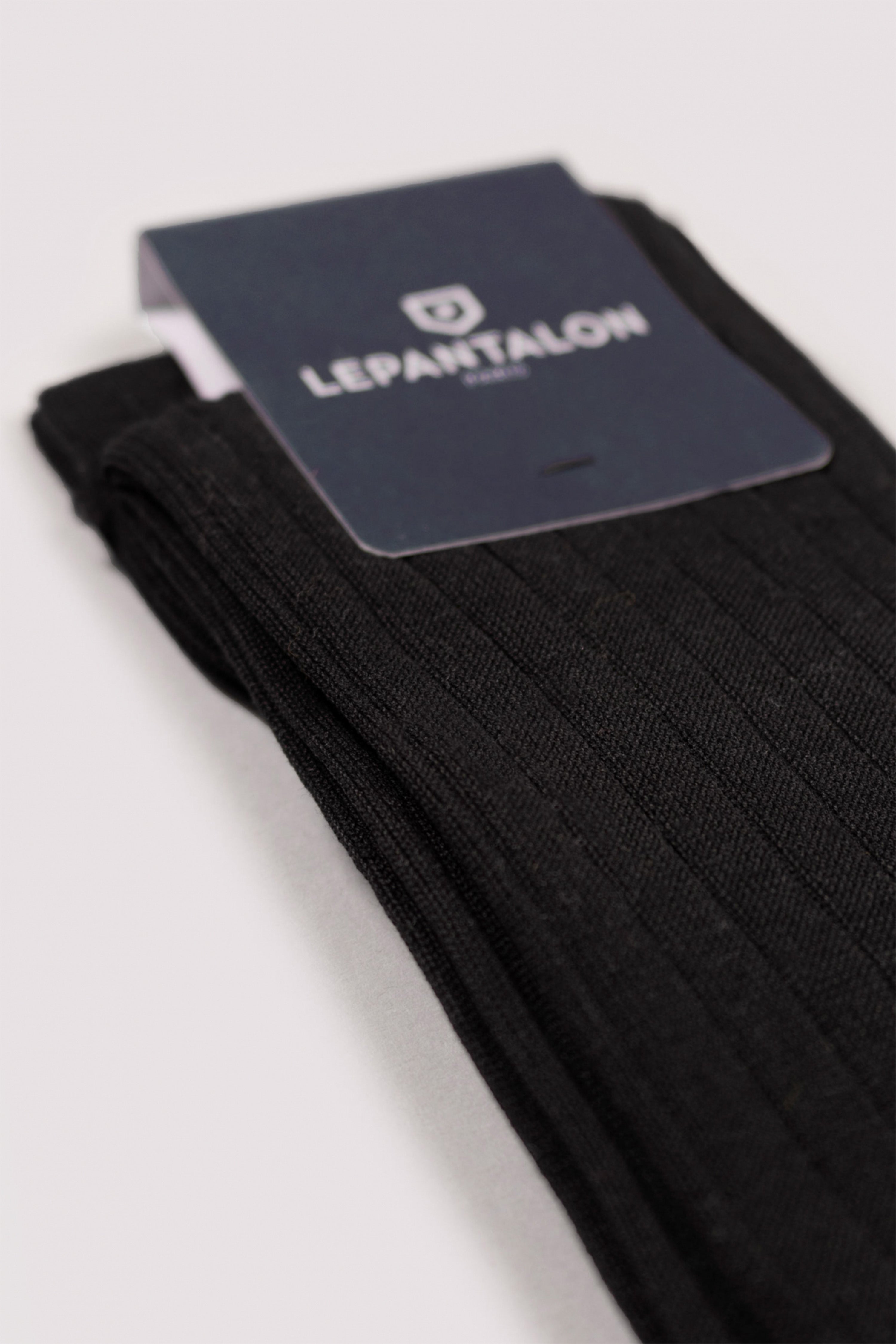 Long black socks