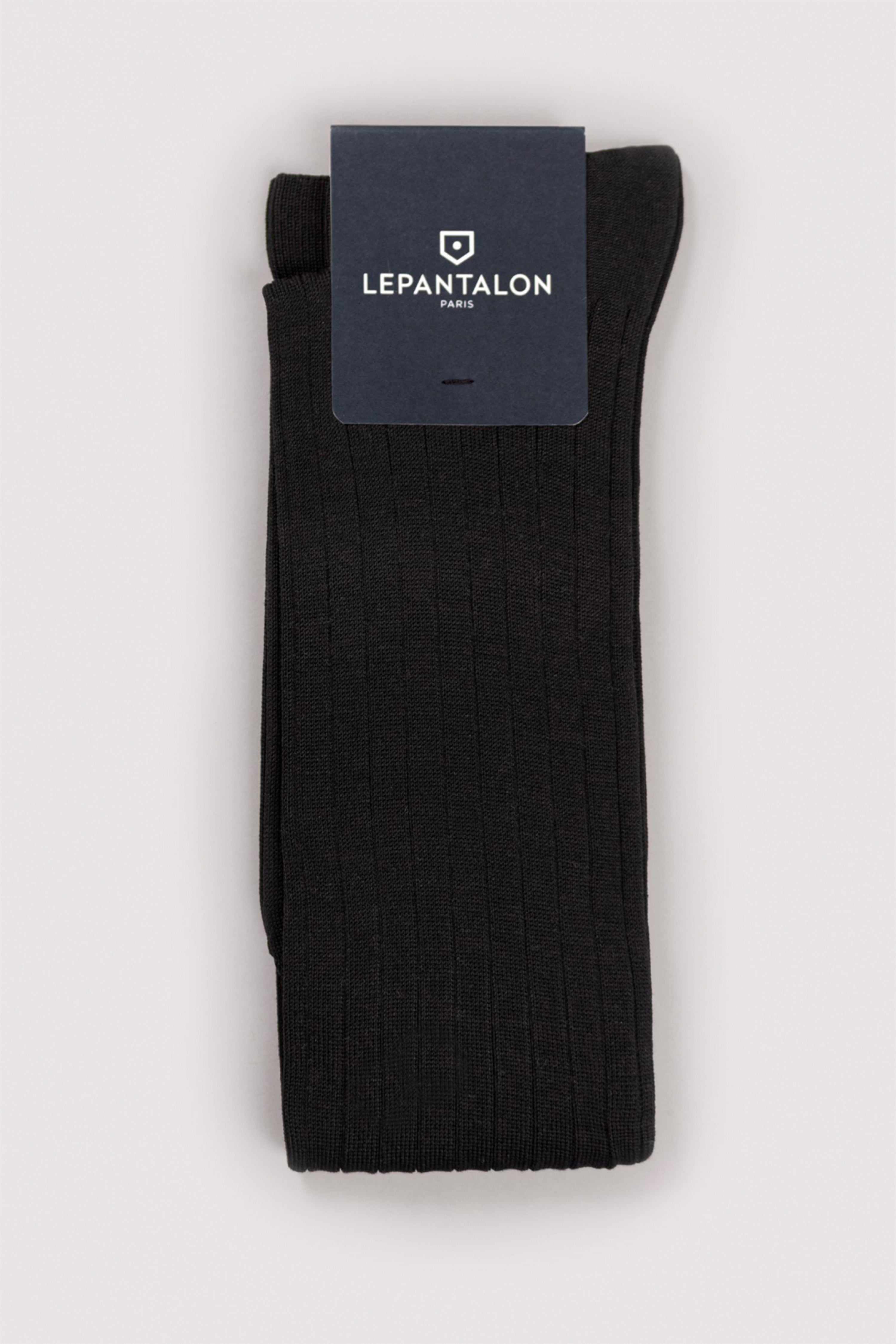 Long black socks