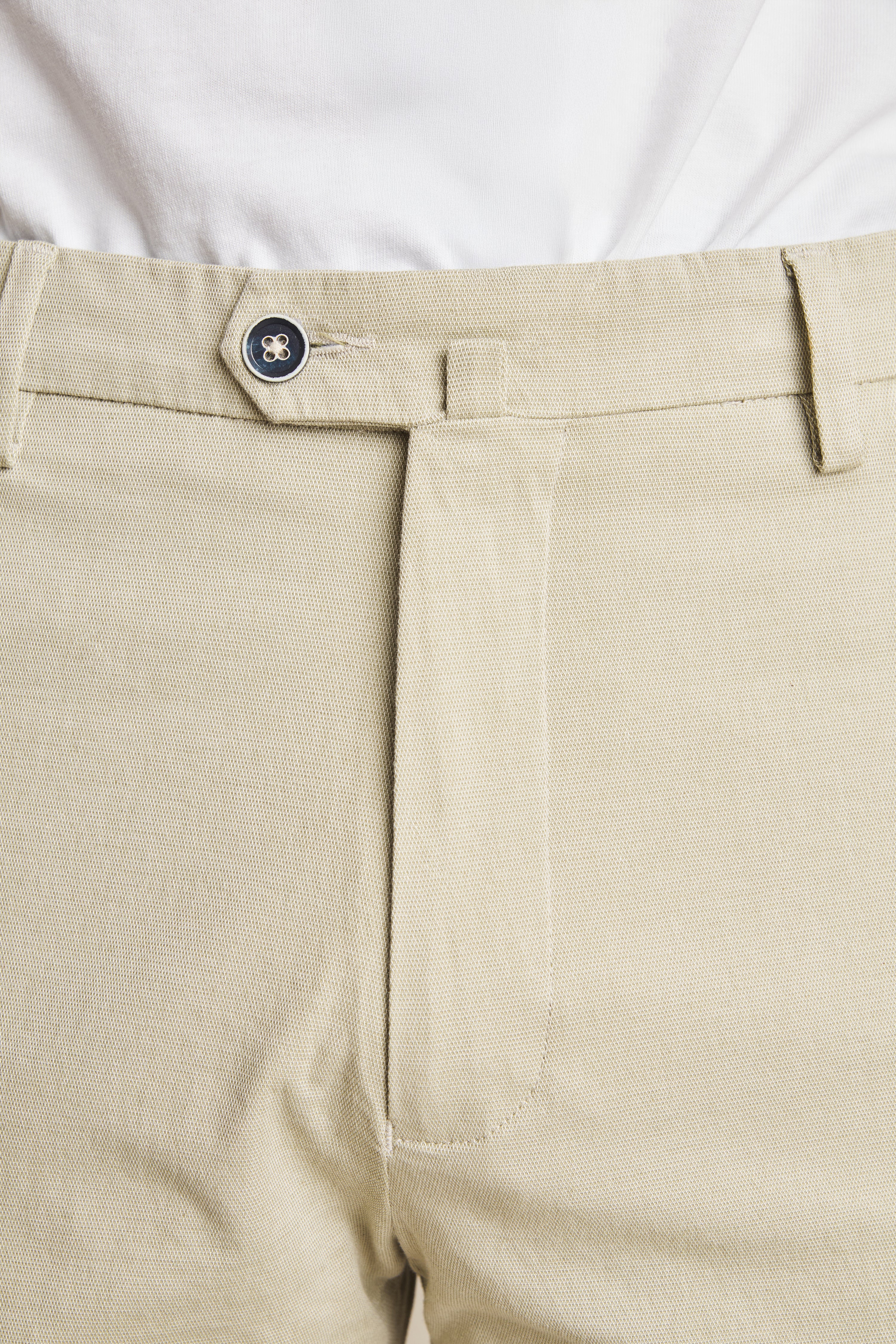 Olive green airy chinos