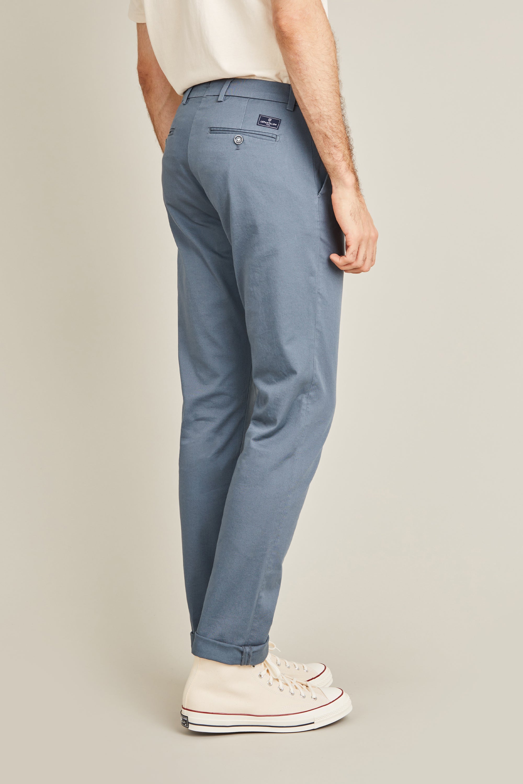Chino bleu jasmin