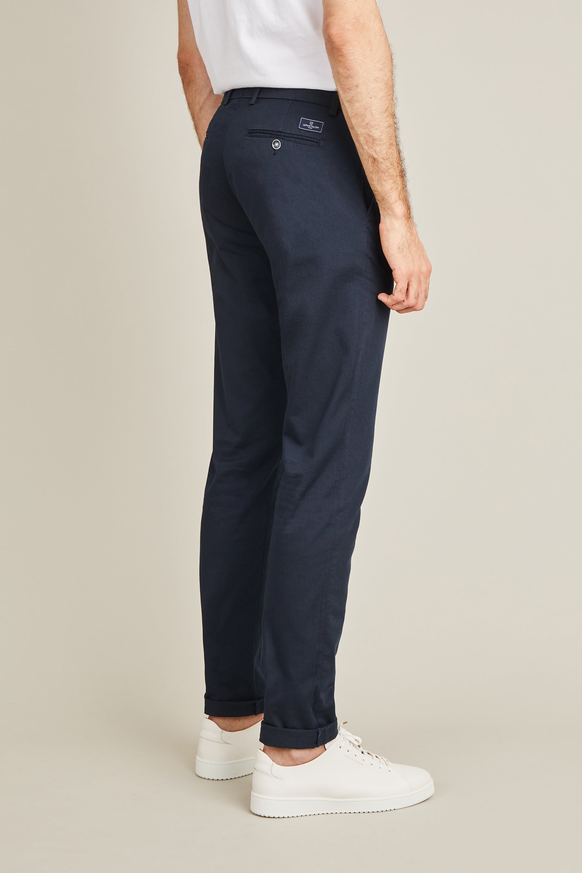 Chino bleu marine