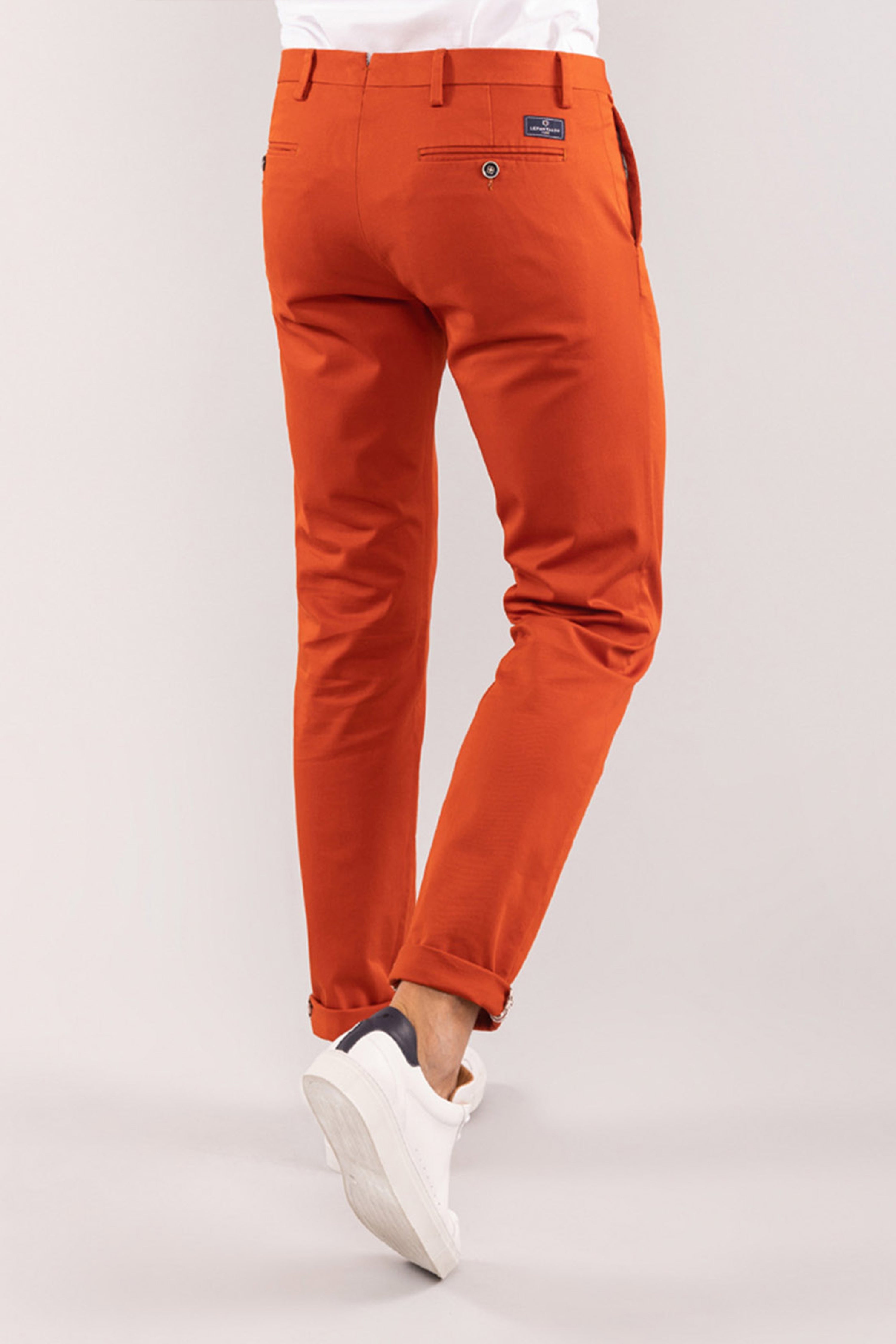 Rusty orange chinos