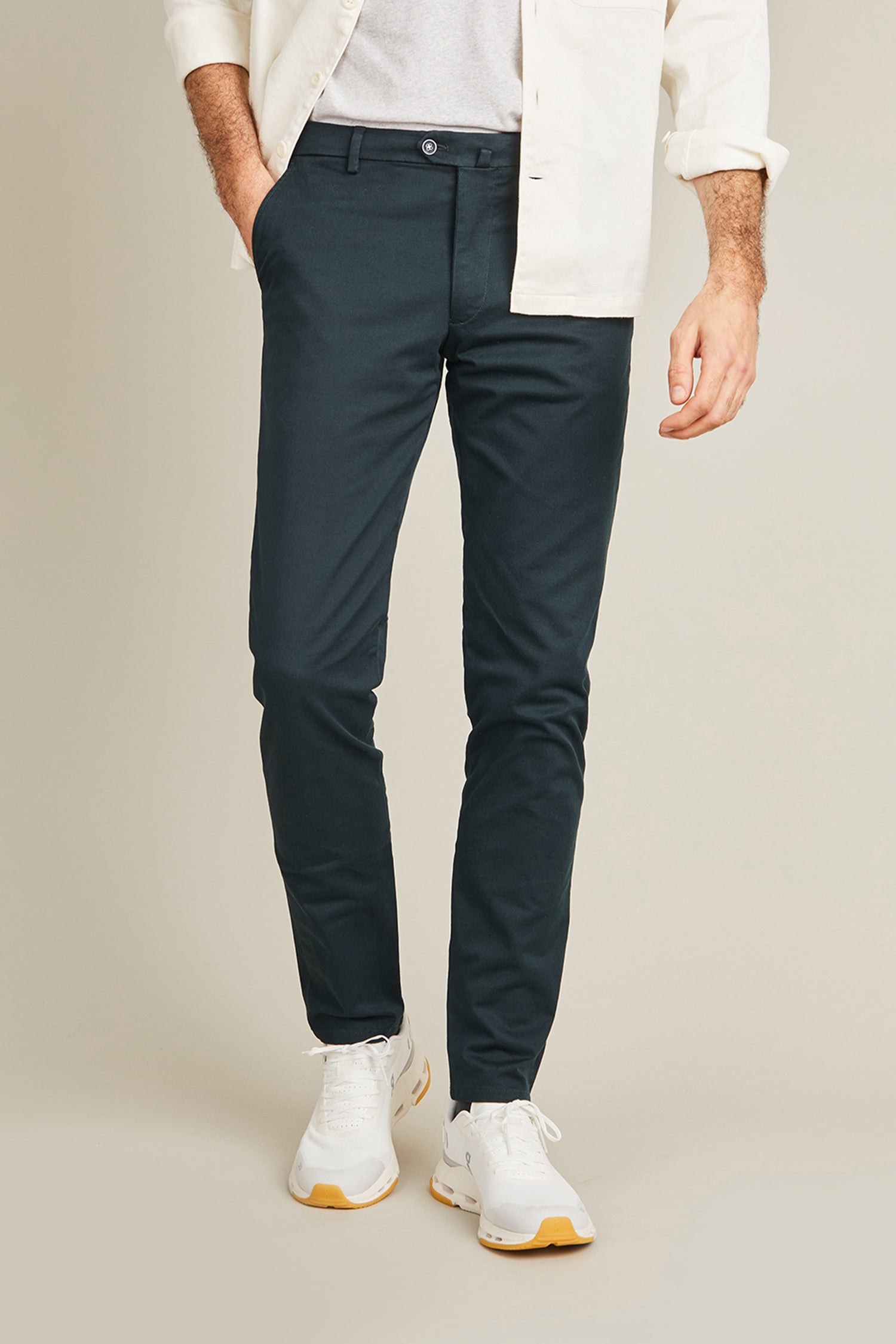 Cuir Anglais Pantalon Cargo En Anglais Pantalon Chino Vert