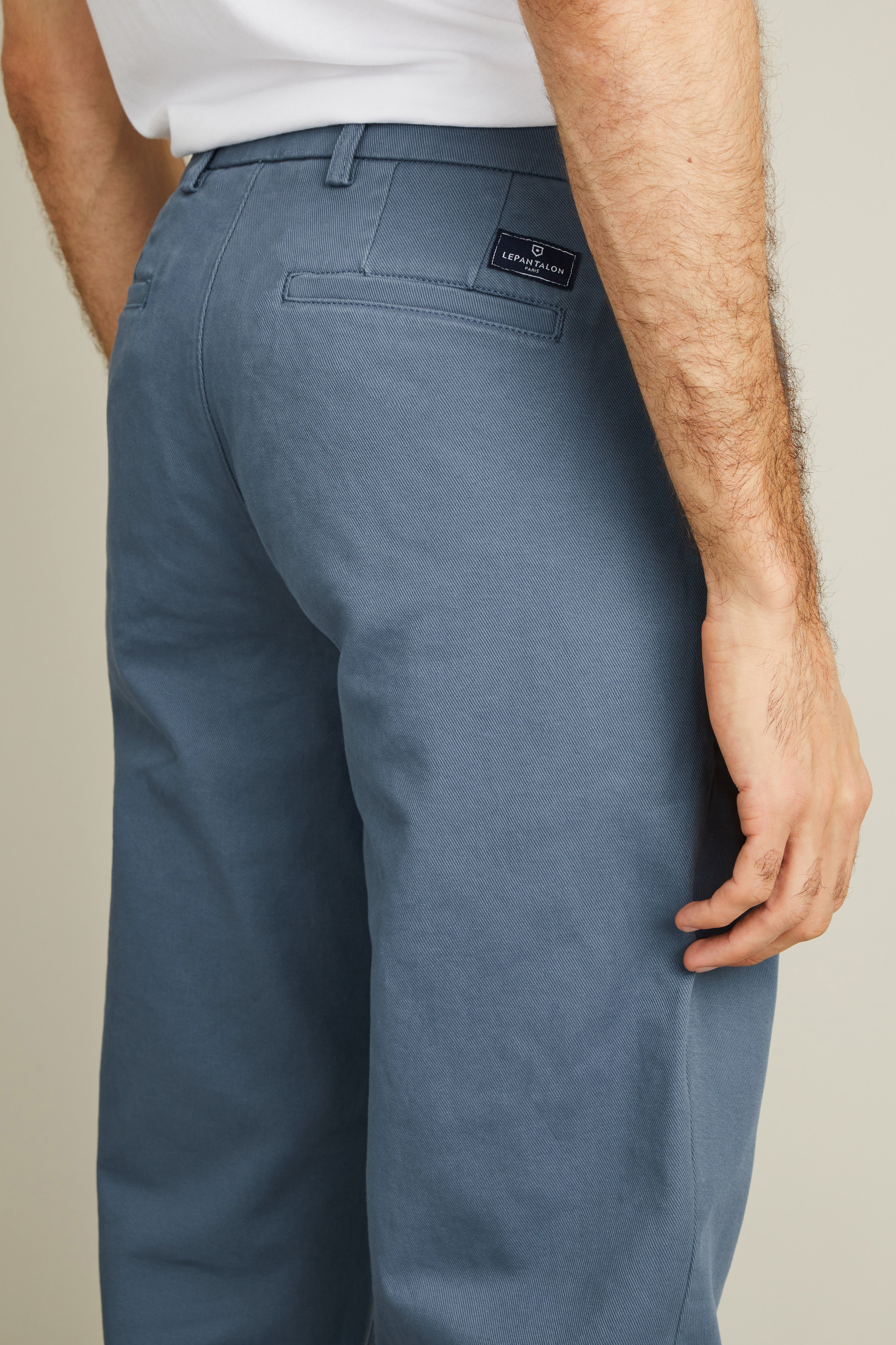 Jasmine blue straight chinos