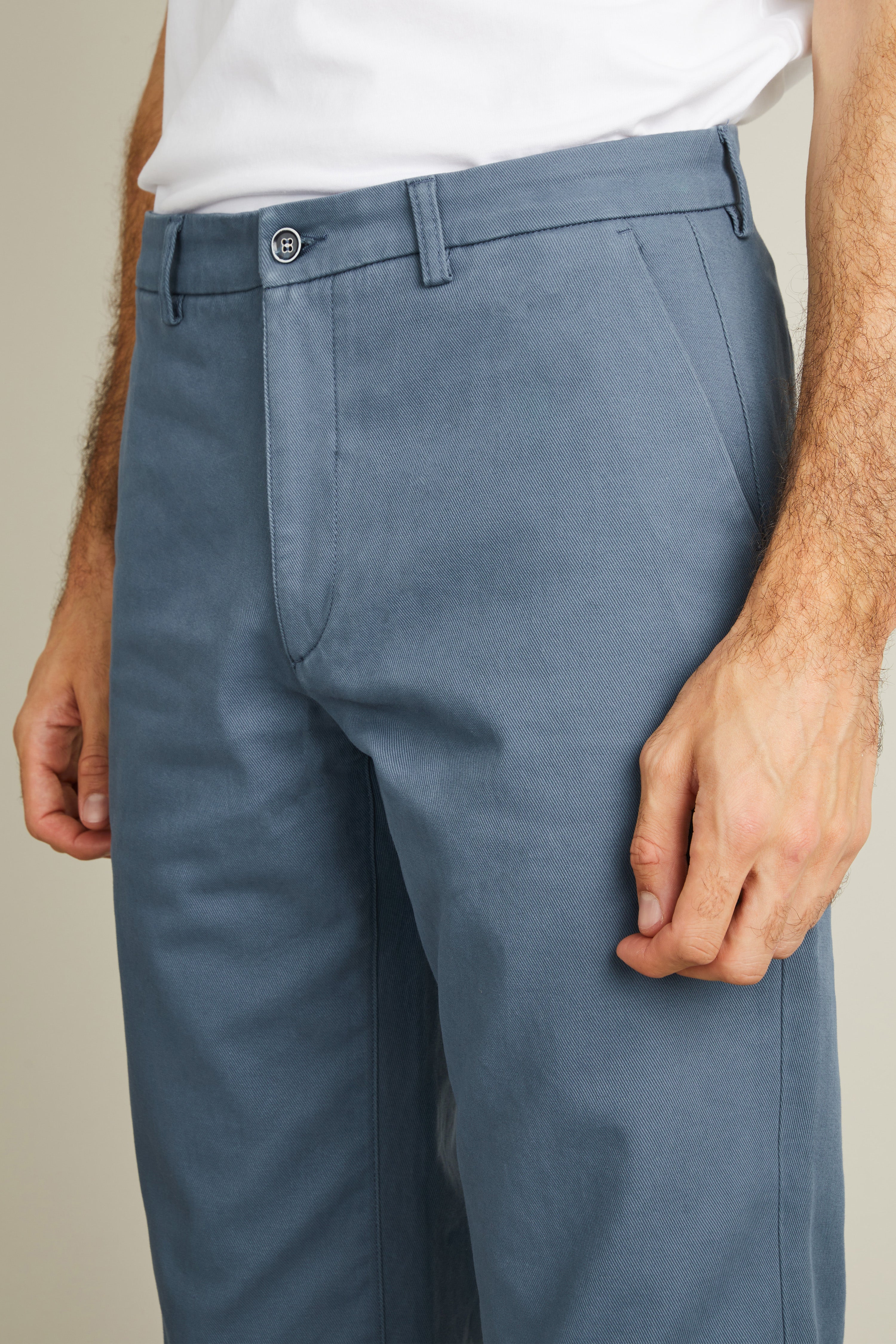 Jasmine blue straight chinos
