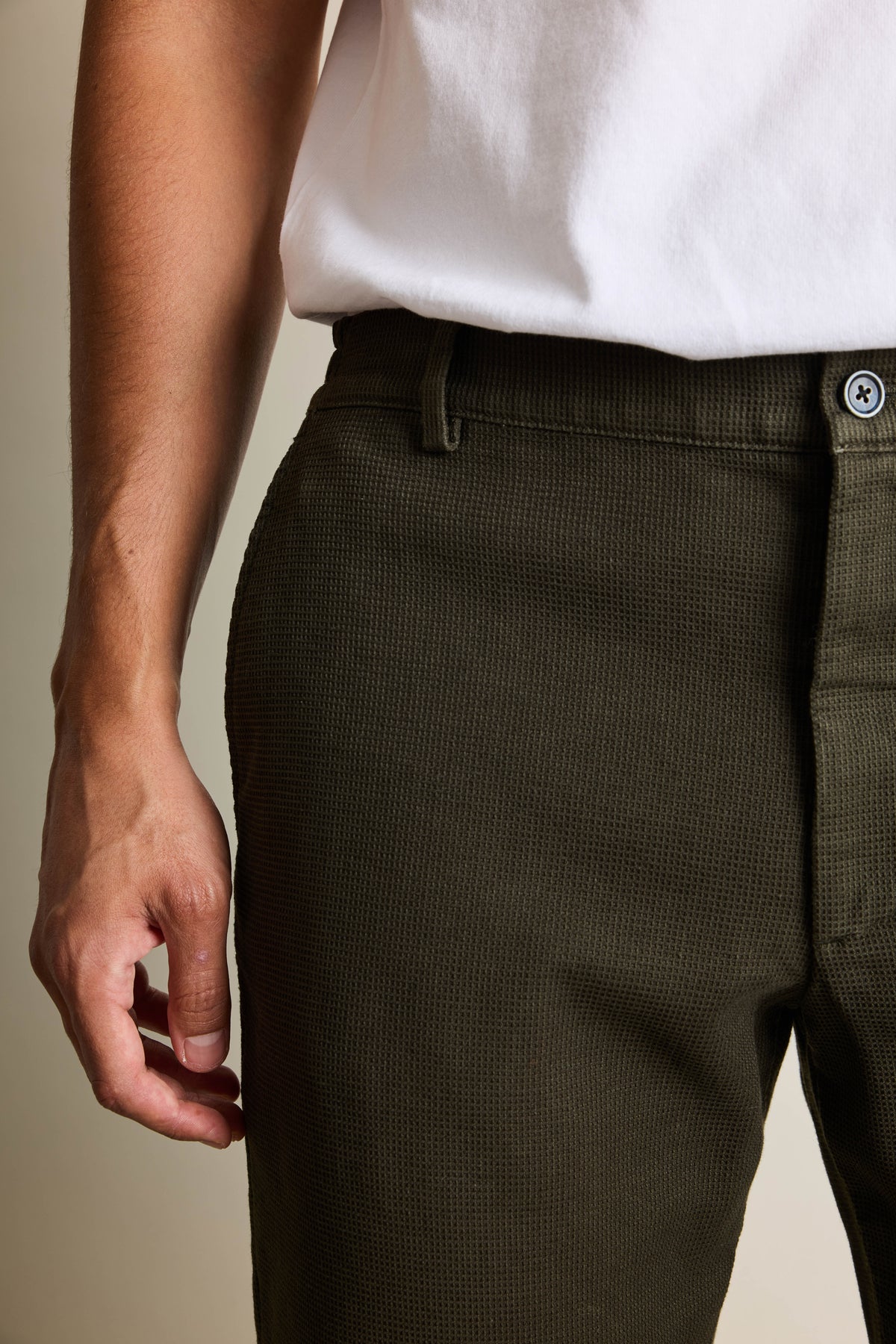 Chino easy waffle kaki