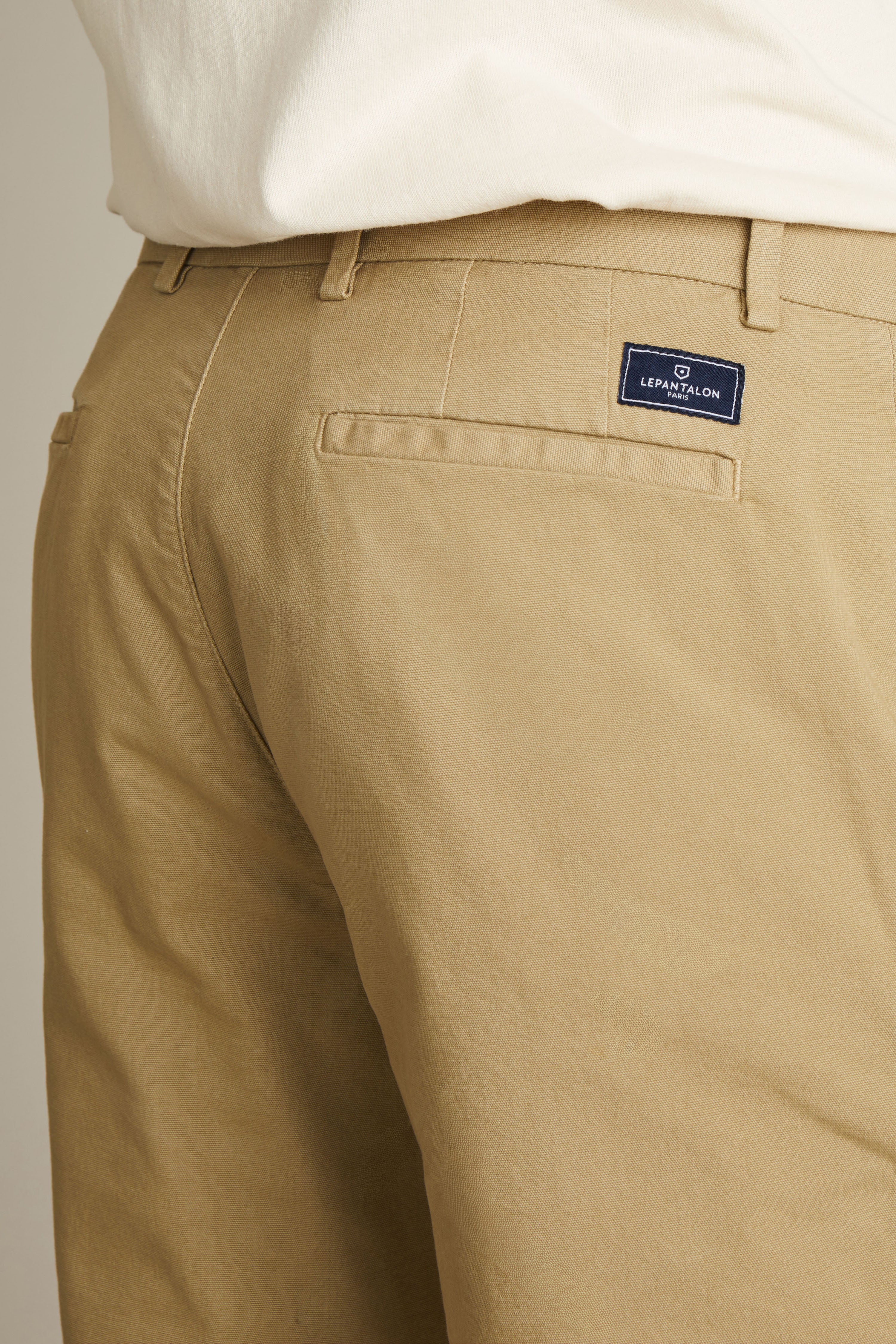 Men's Beige Sport Chino Pants – LePantalon