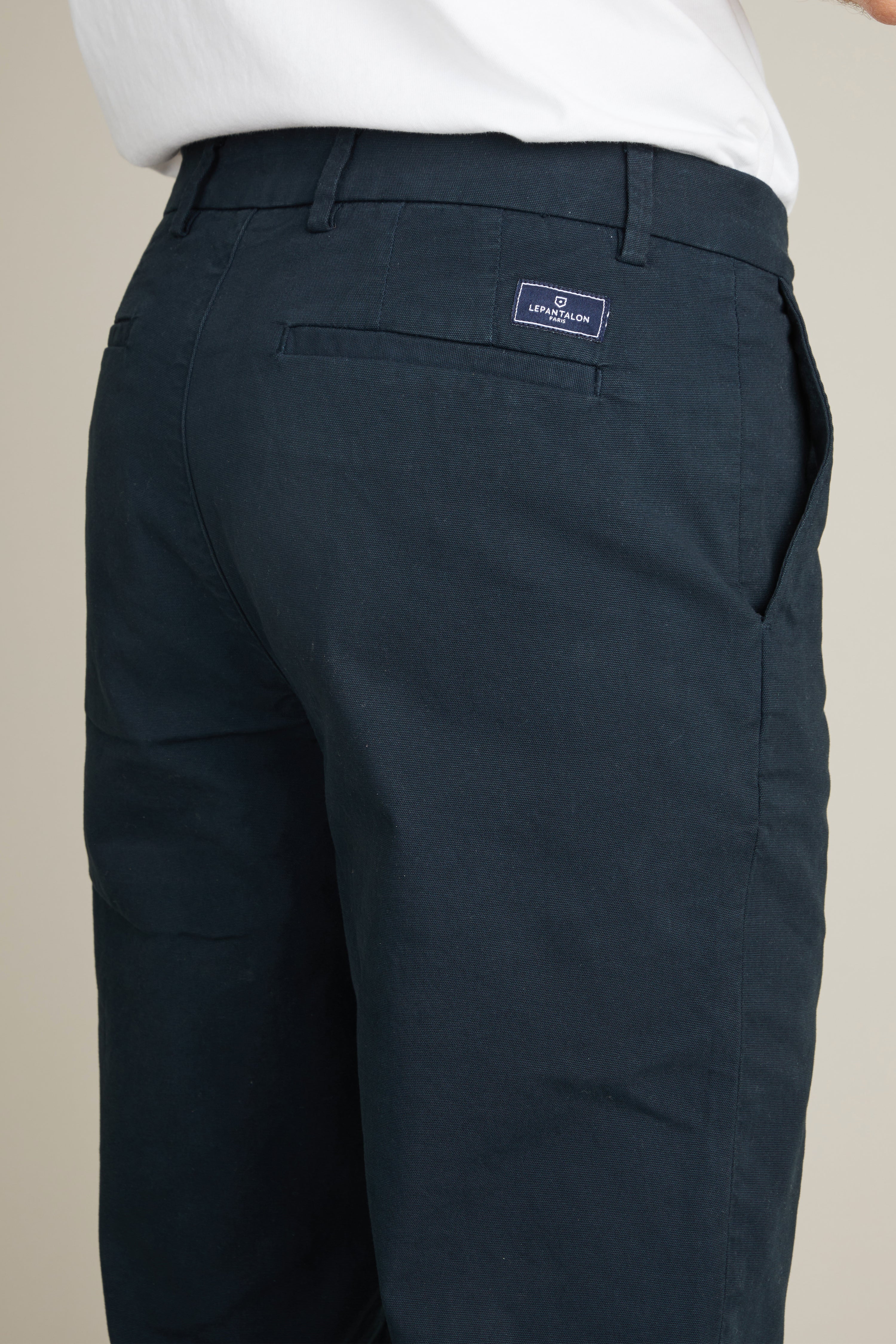 Chino sport bleu marine