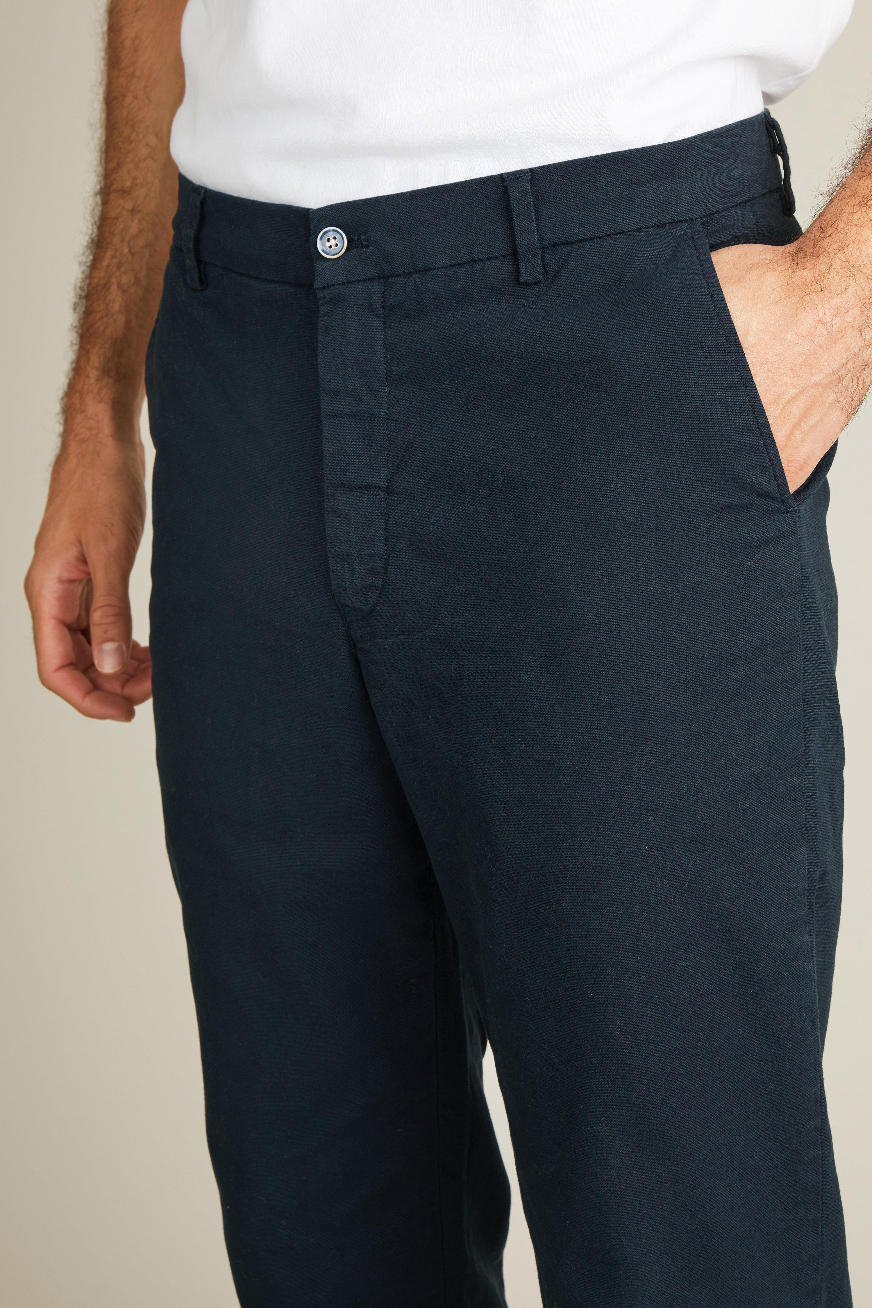 Chino sport bleu marine