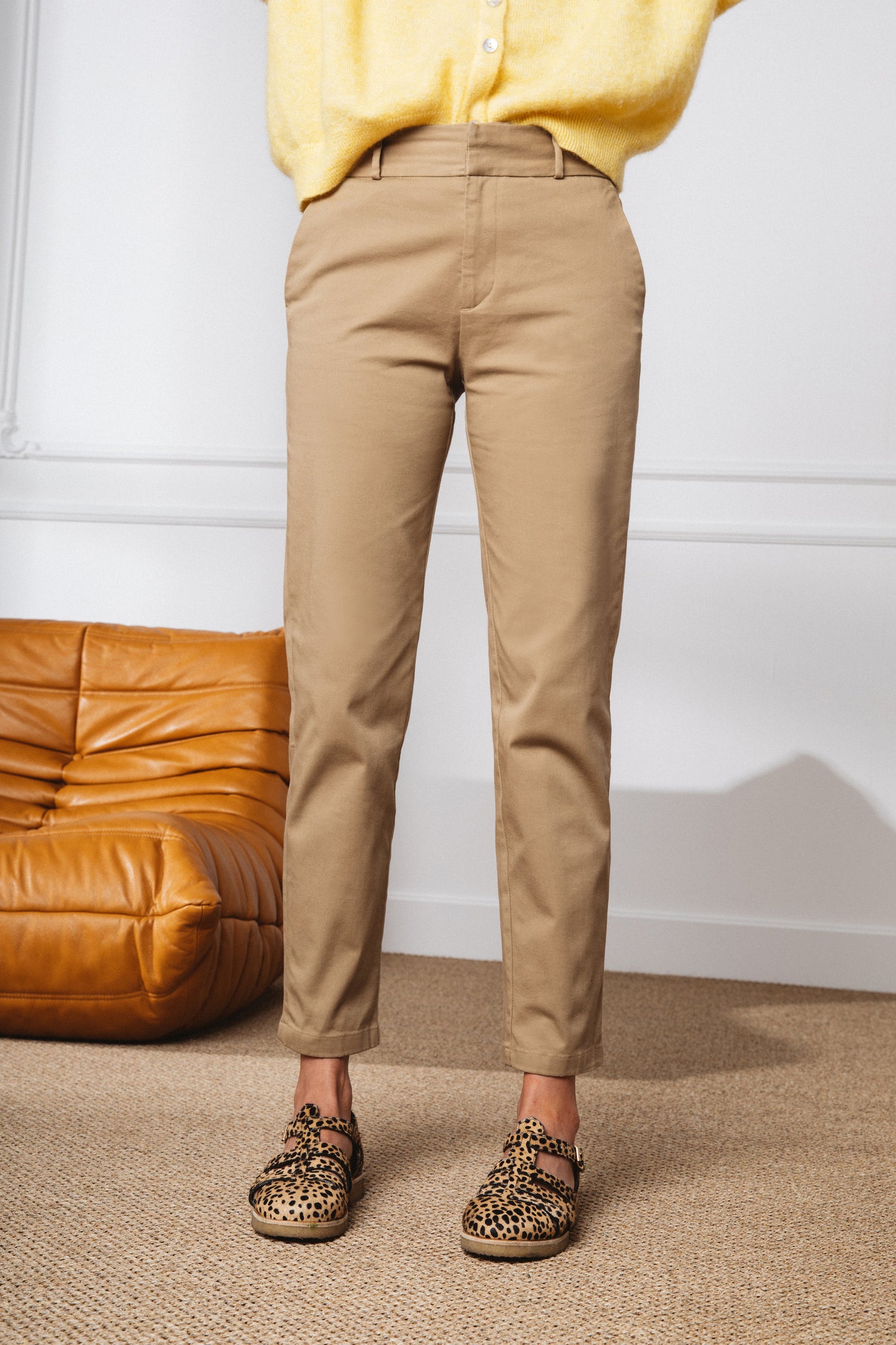 Beige chinos