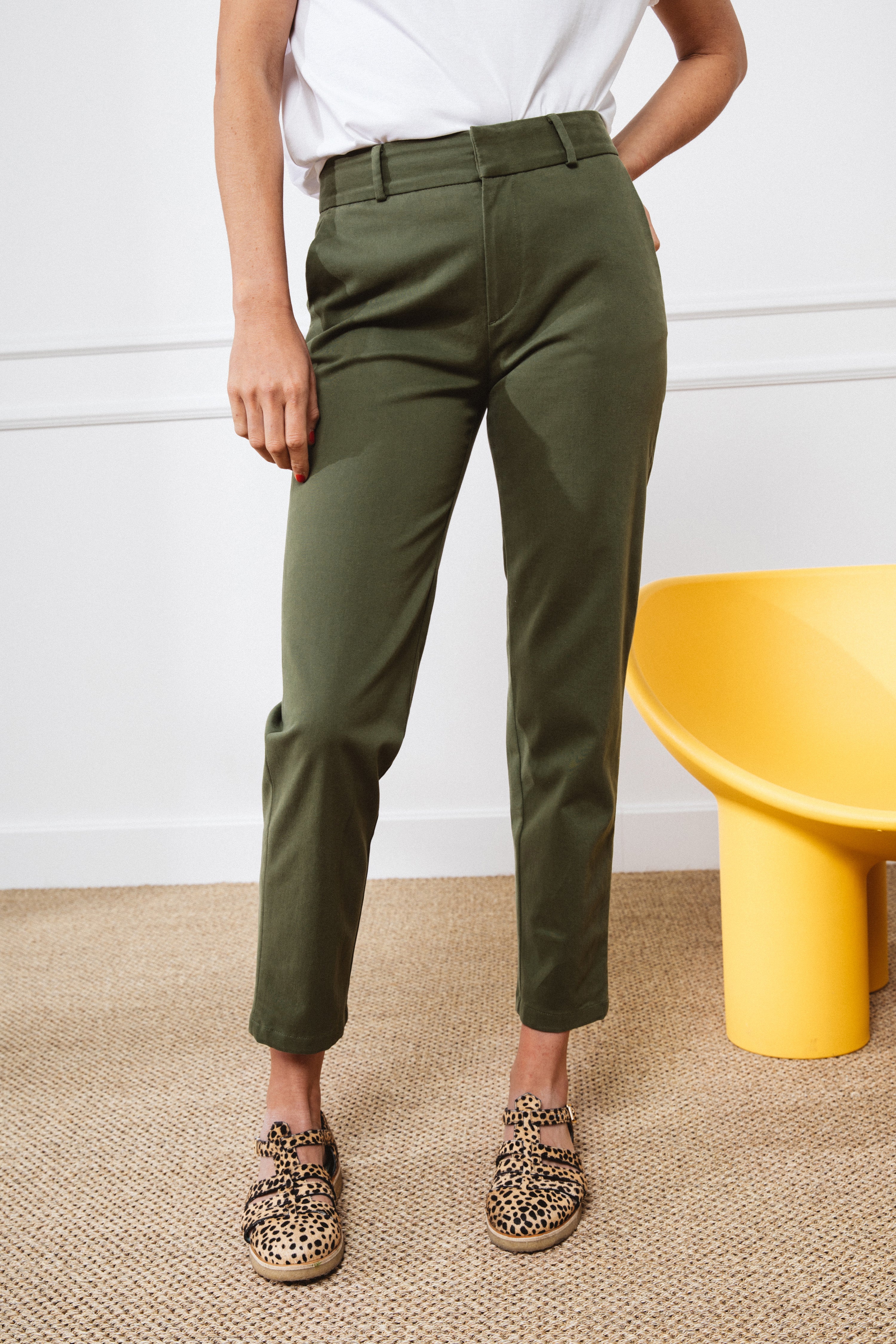 Khaki chinos