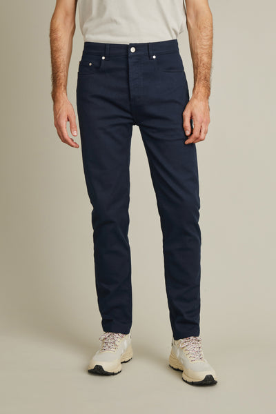 Navy blue jeans