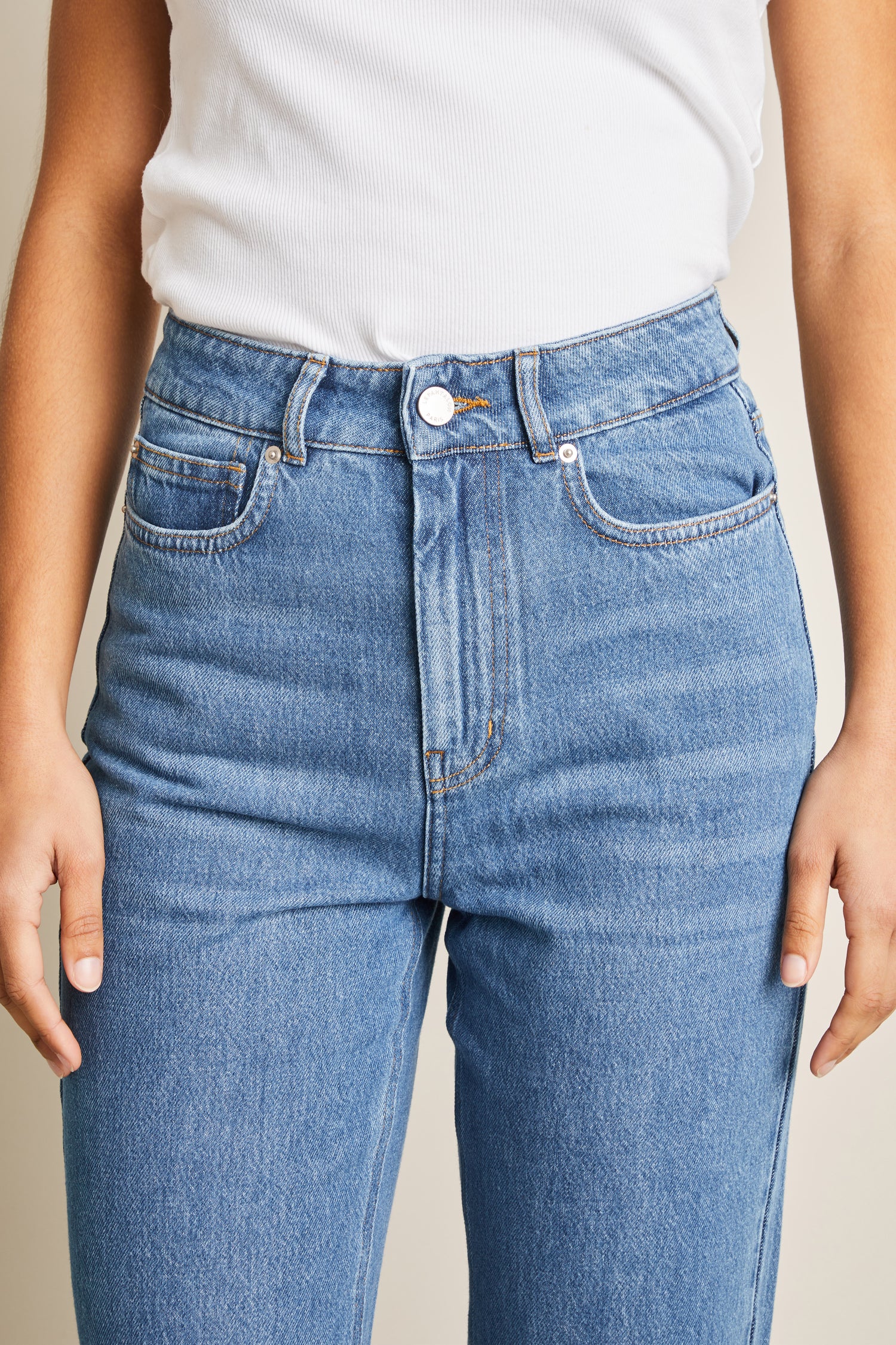 Jean bootcut bleu
