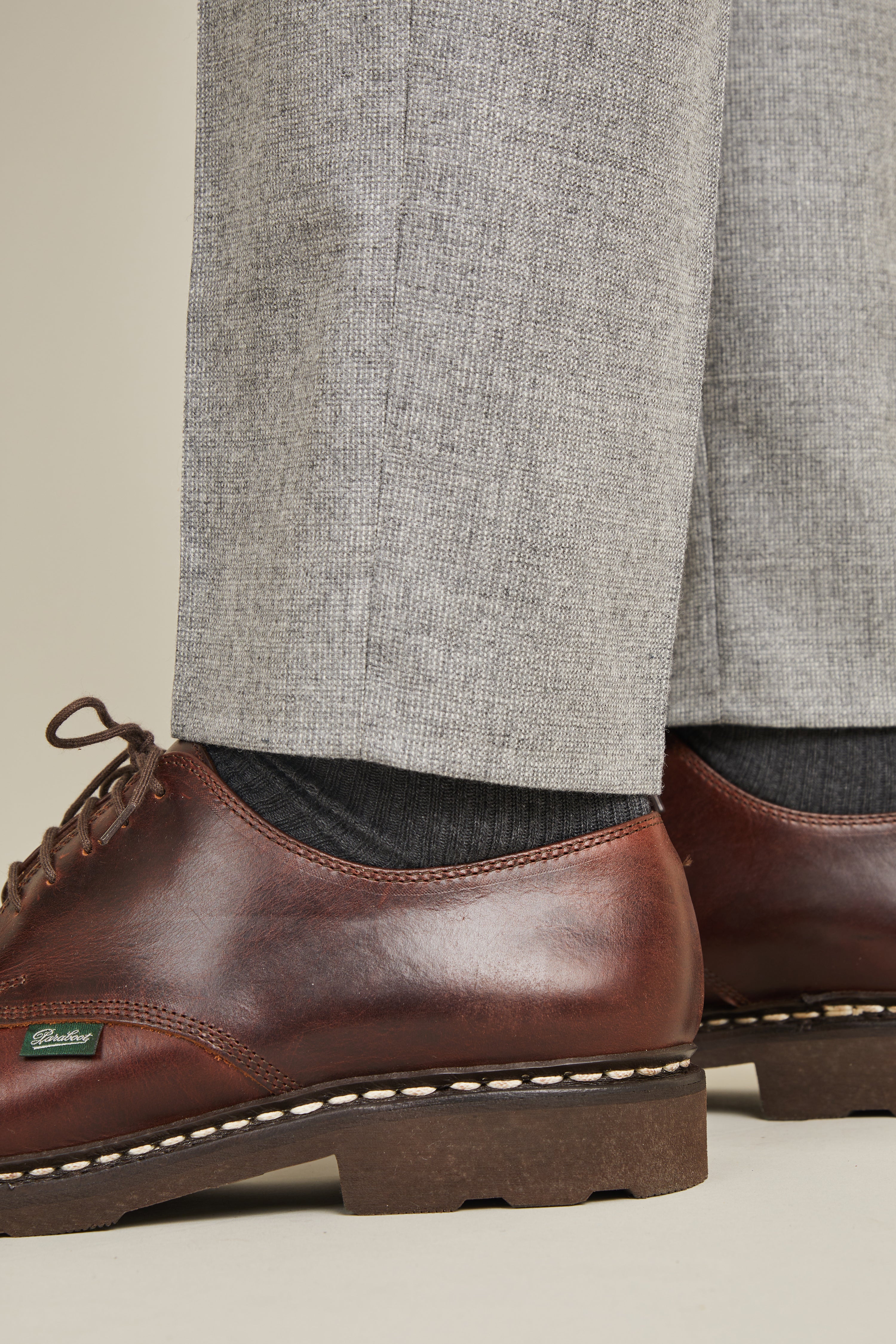 Grey flannel jogpant