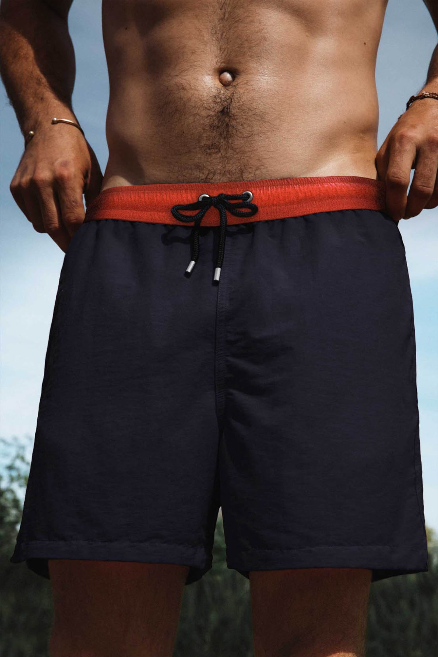 Navy Blue Swimsuit