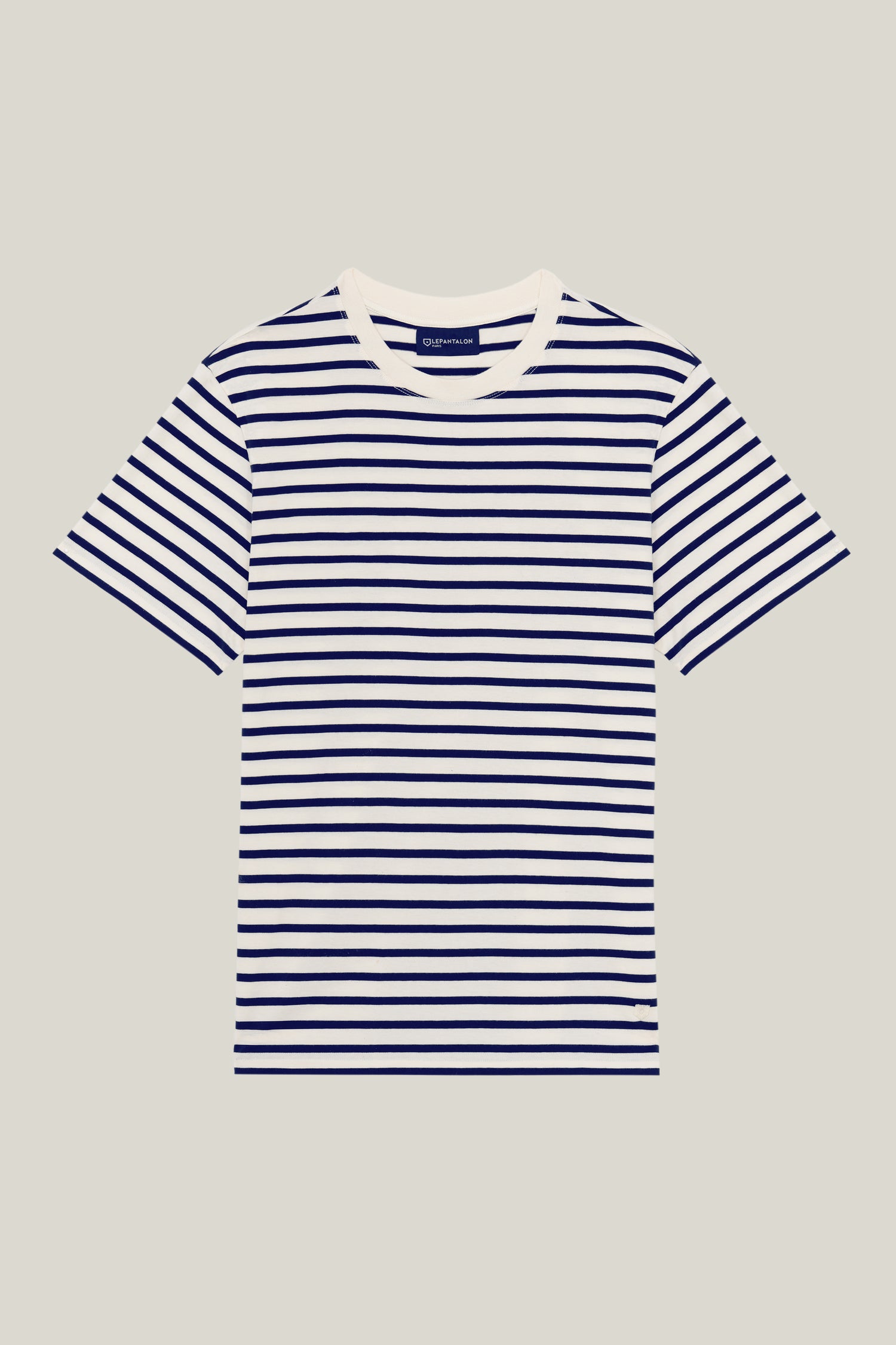 Tee-shirt Marinière Bleu Marine