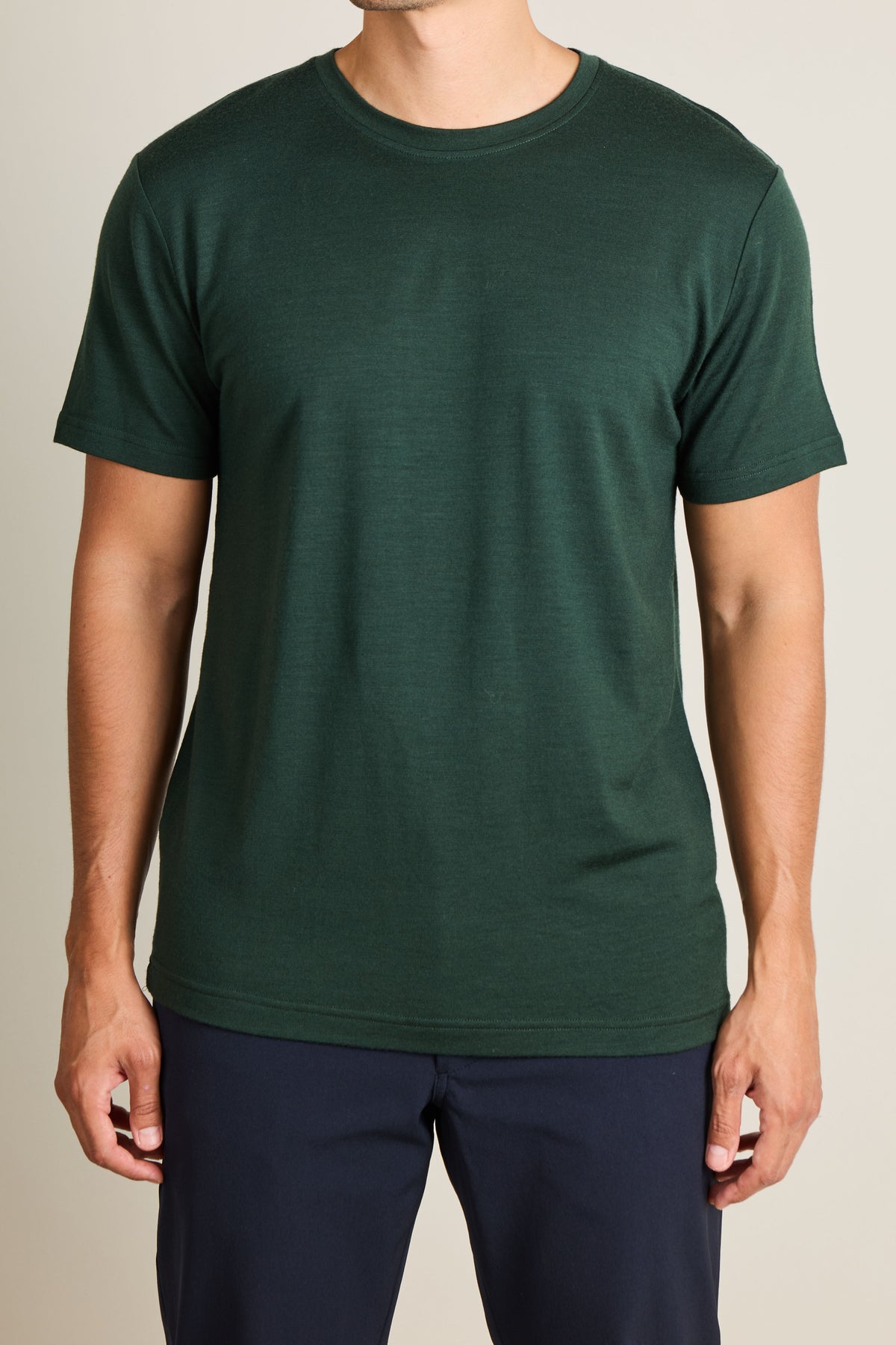 Green Merino T-shirt