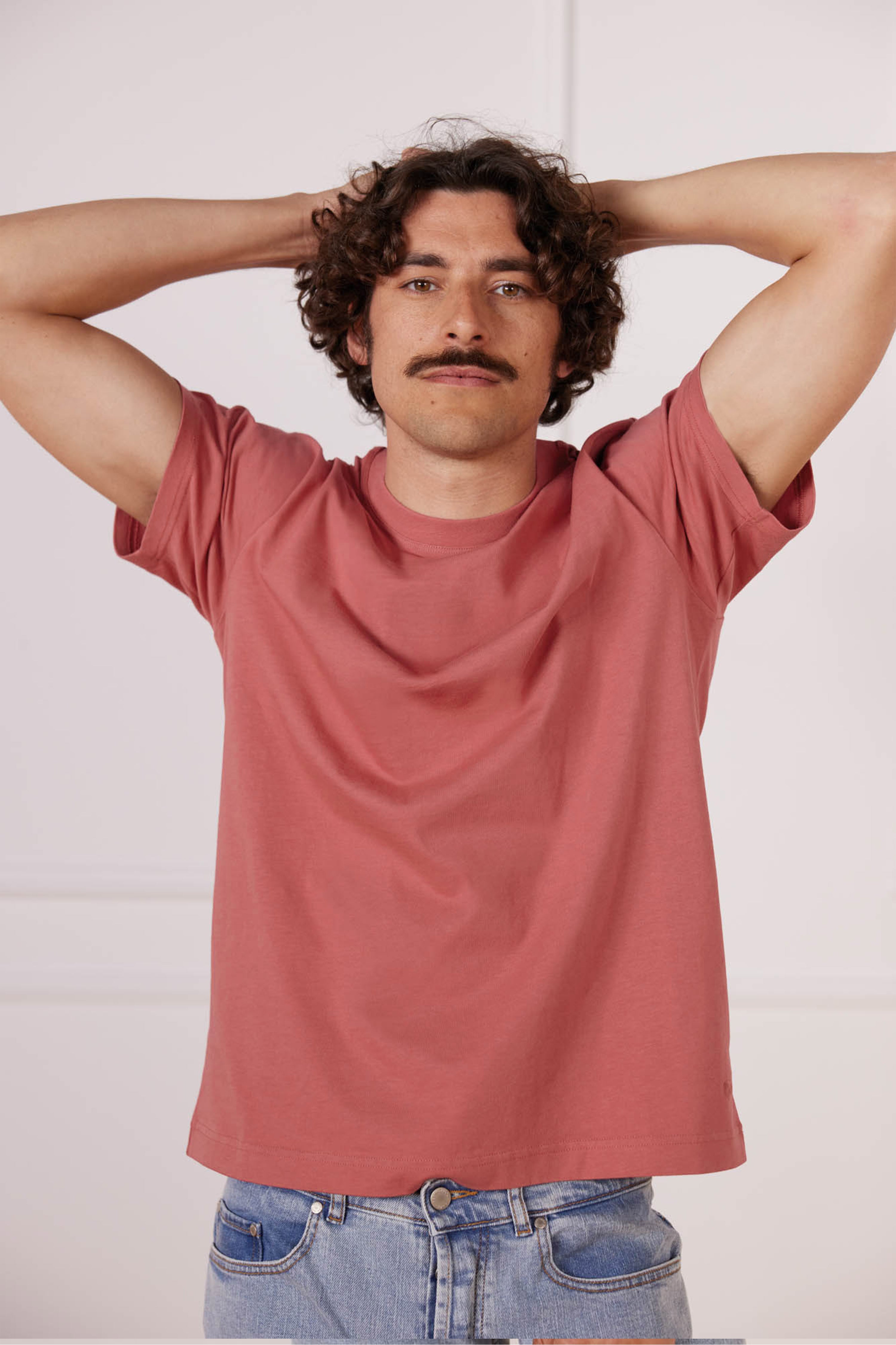 Tee-shirt saumon