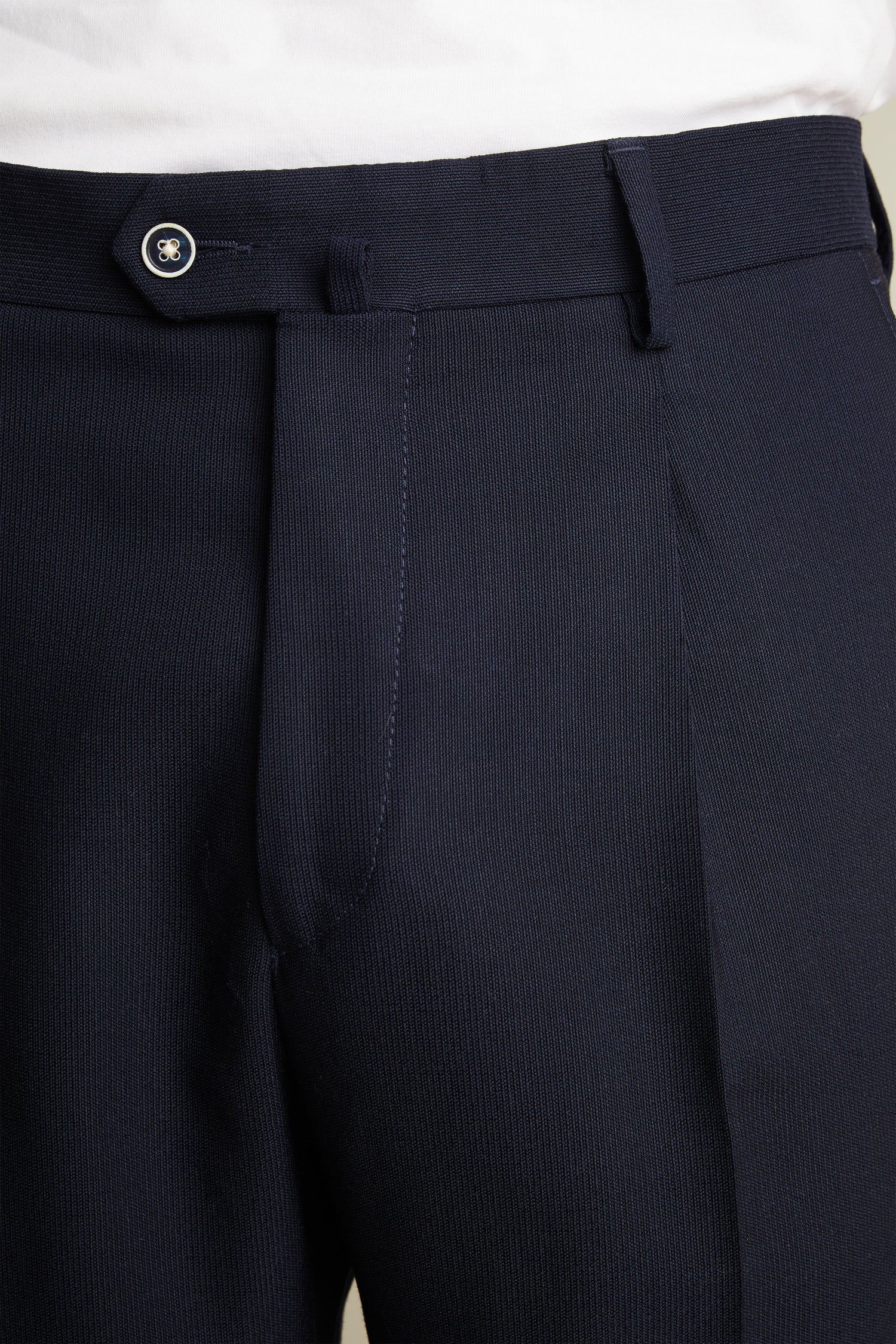 Pantalon travel bleu marine
