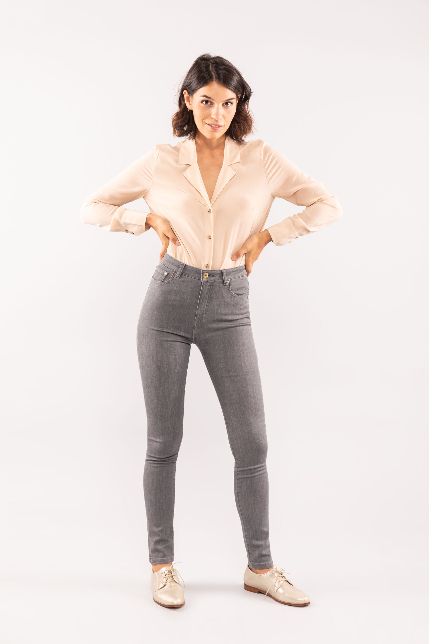 Grey Slim Jeans
