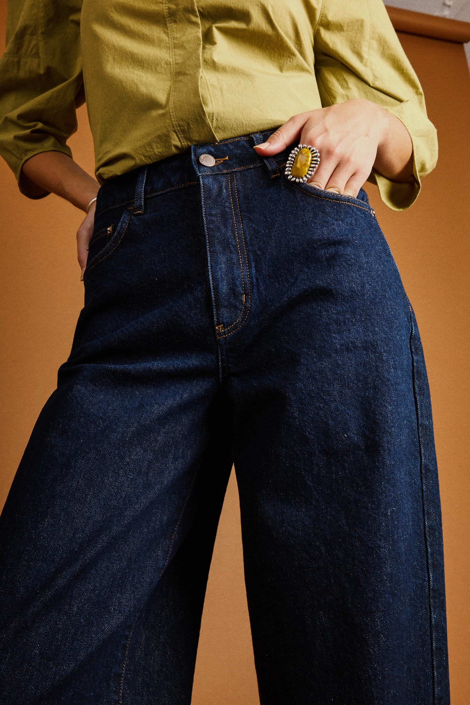 Jean balloon brut