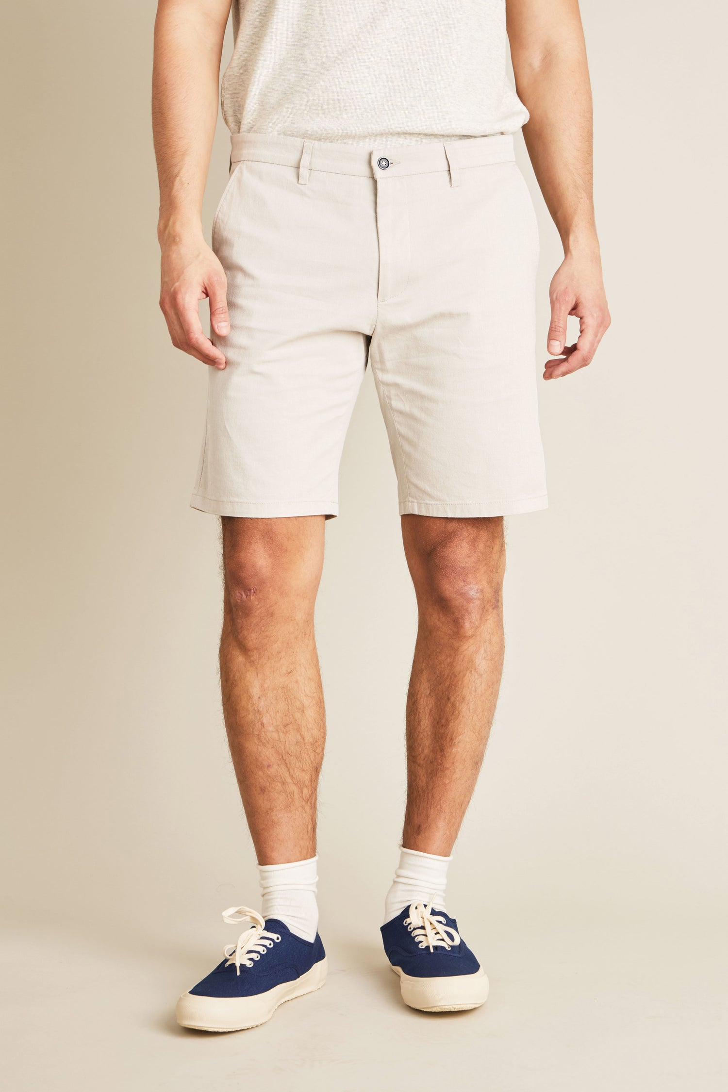 Bermuda aérien beige