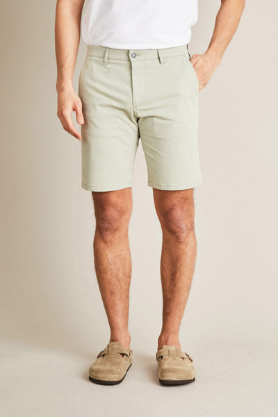 Bermuda aérien vert olive