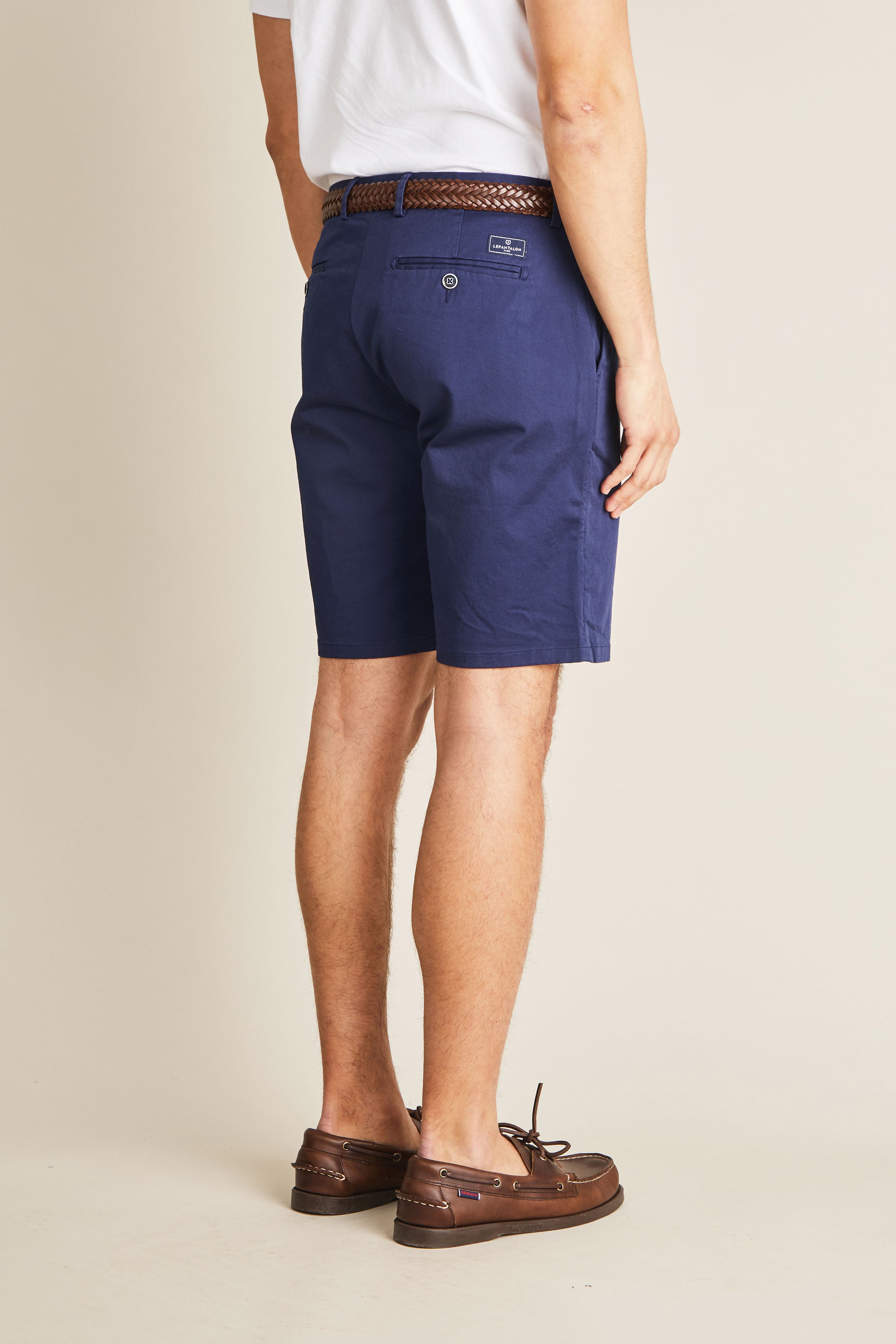 Royal blue bermuda shorts
