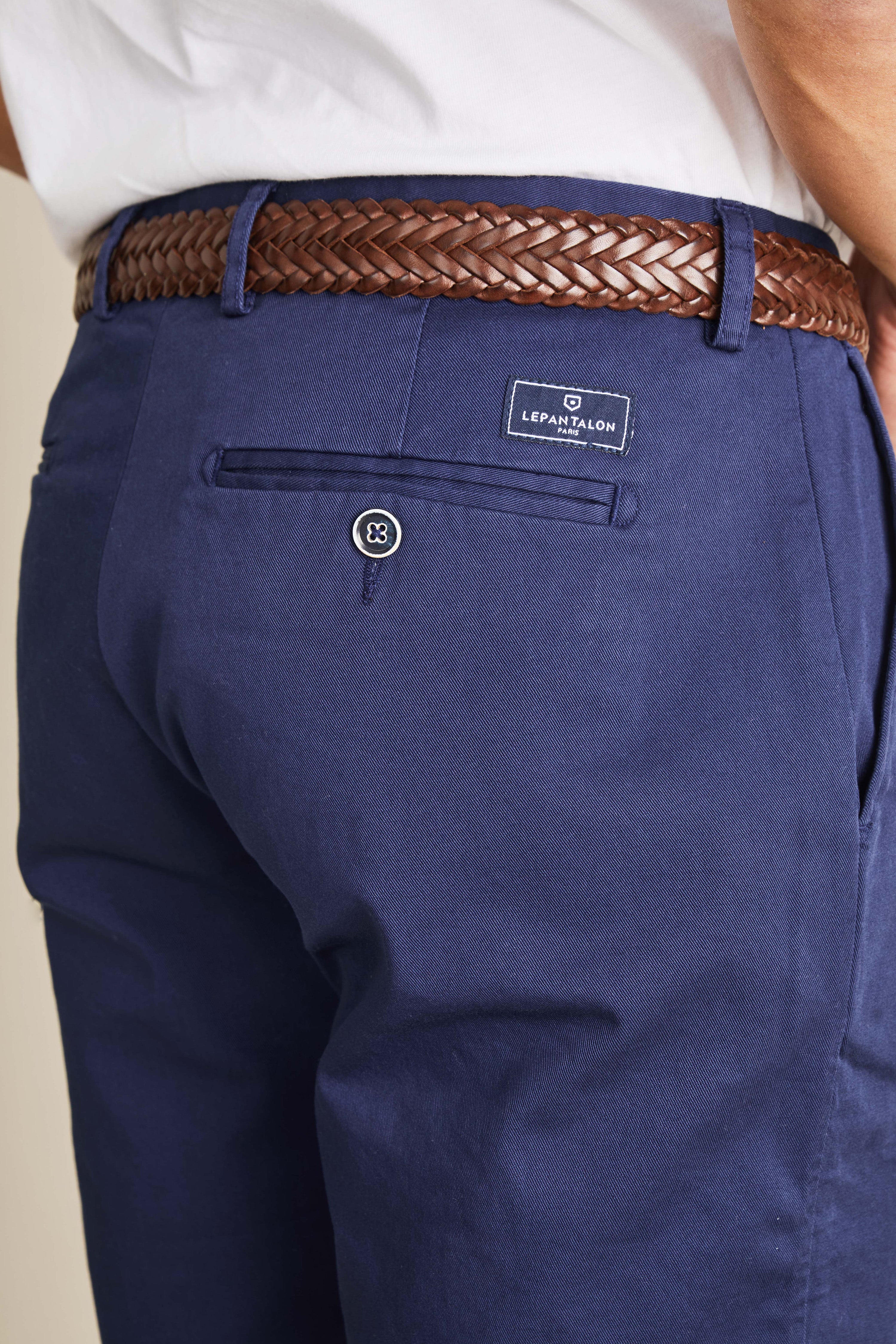 Royal blue bermuda shorts
