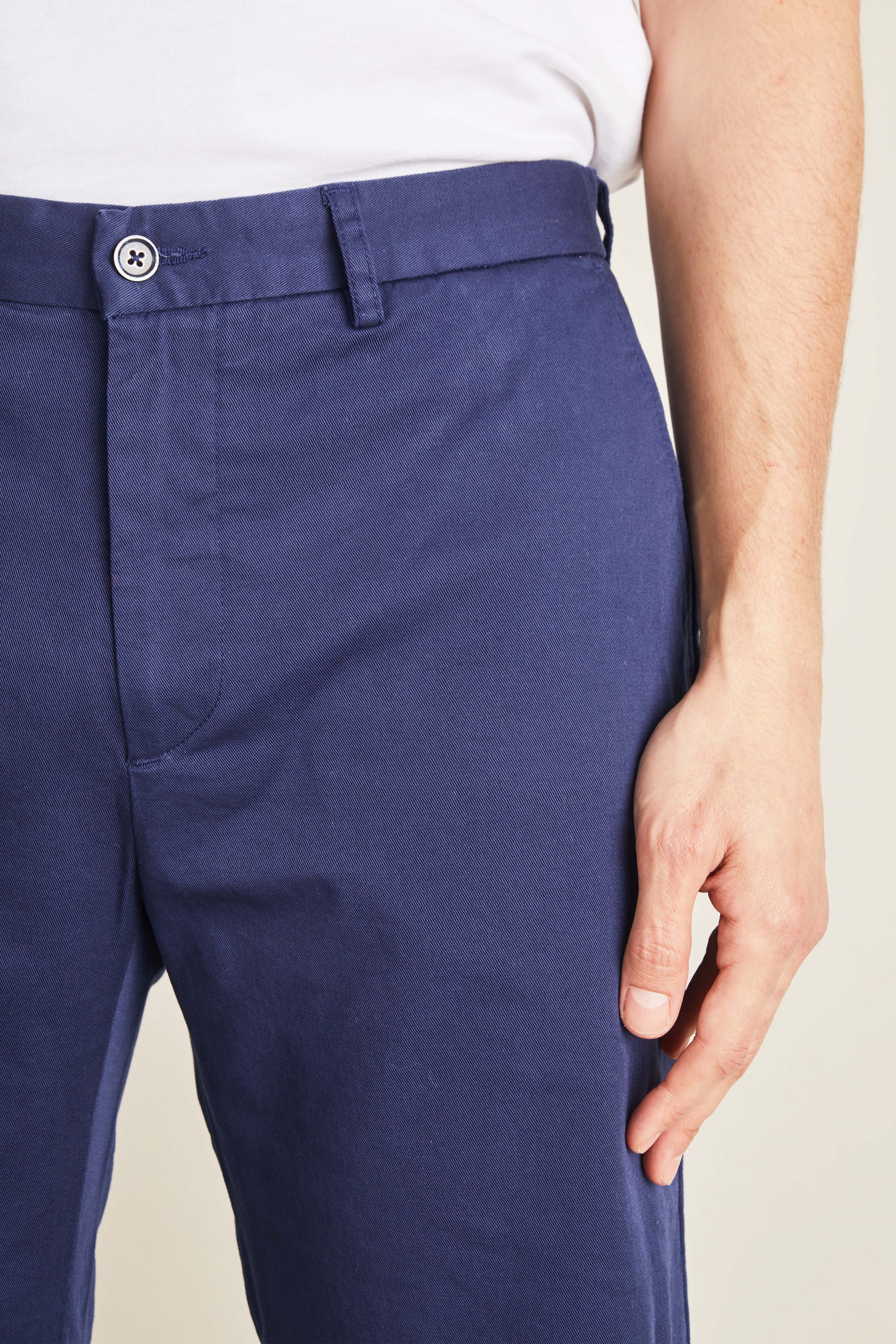 Royal blue bermuda shorts
