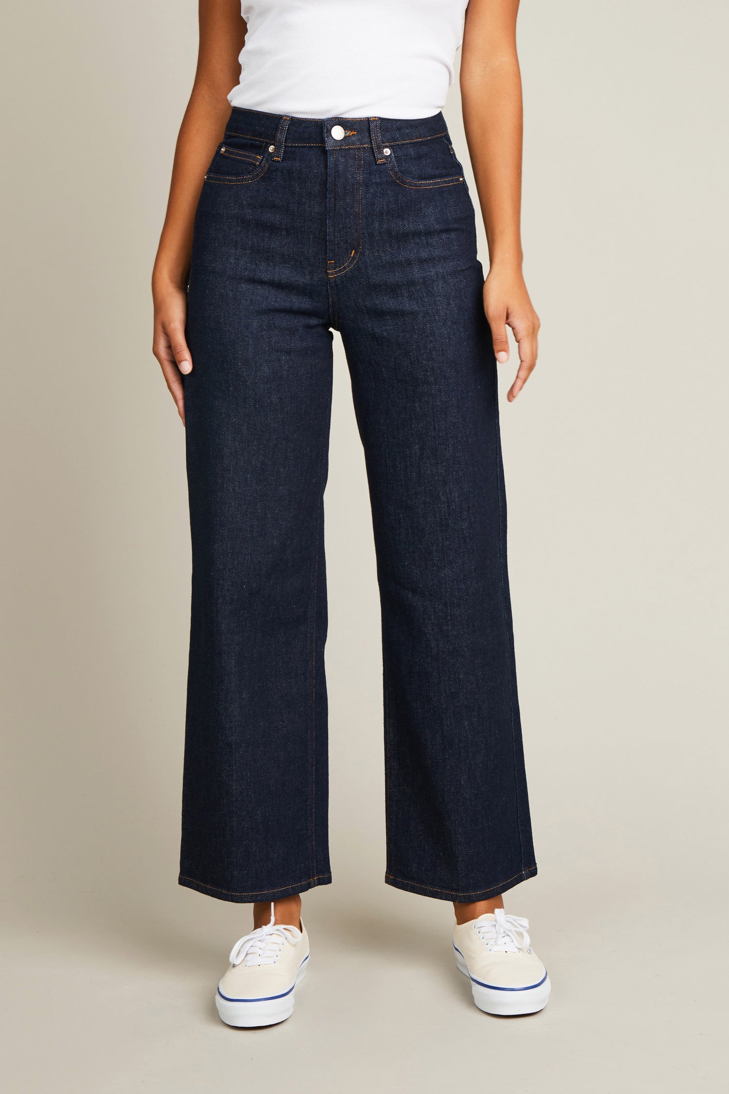 Jean flare bleu