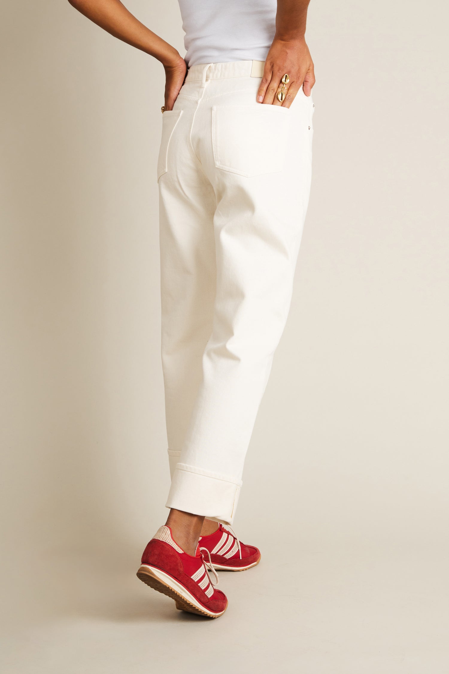 Off-white boyfriend Jeans