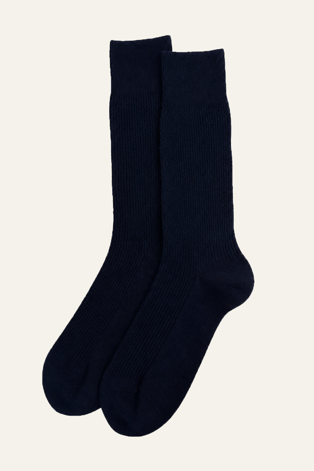 Chaussettes texturées bleues
