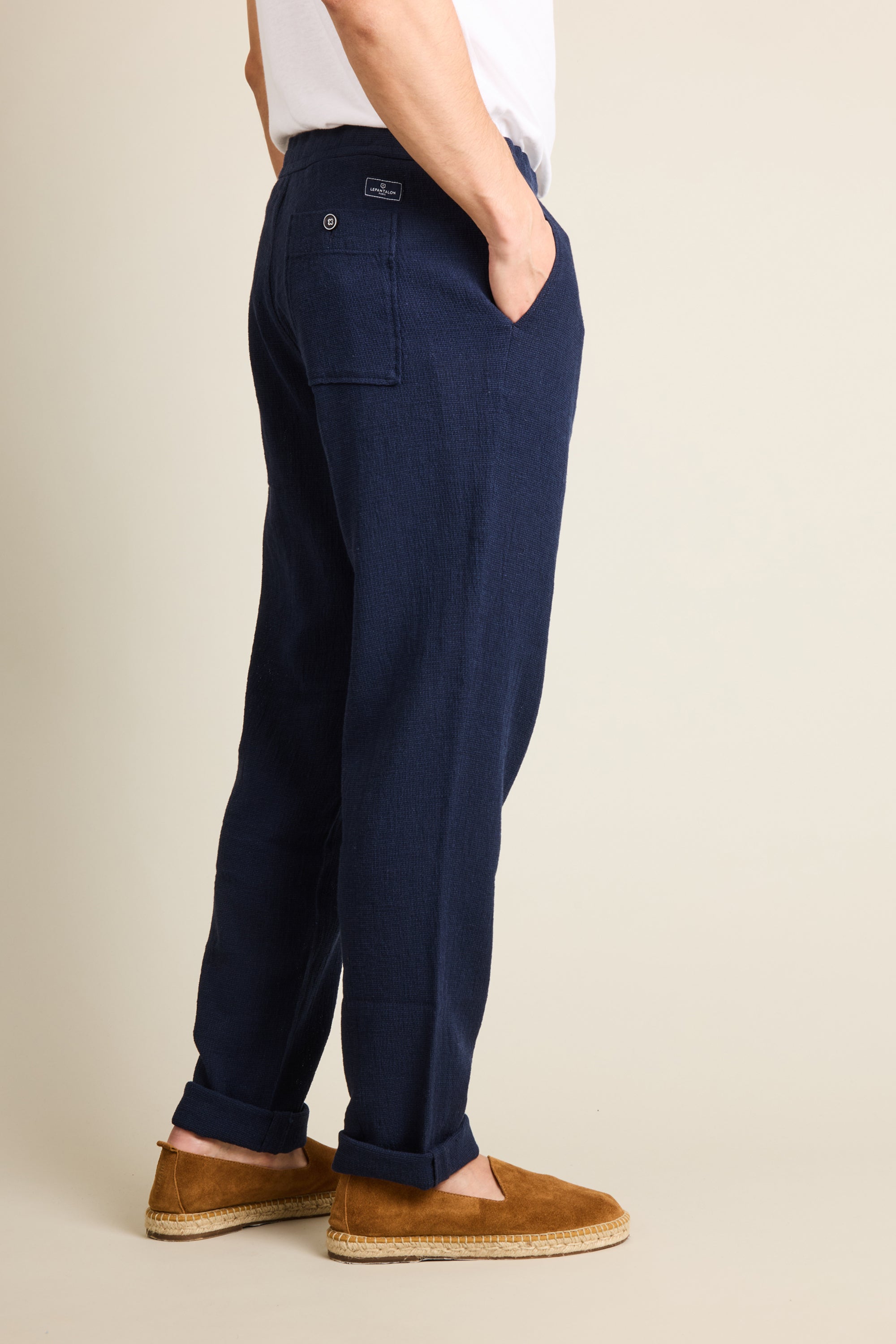 Indigo airy joggers