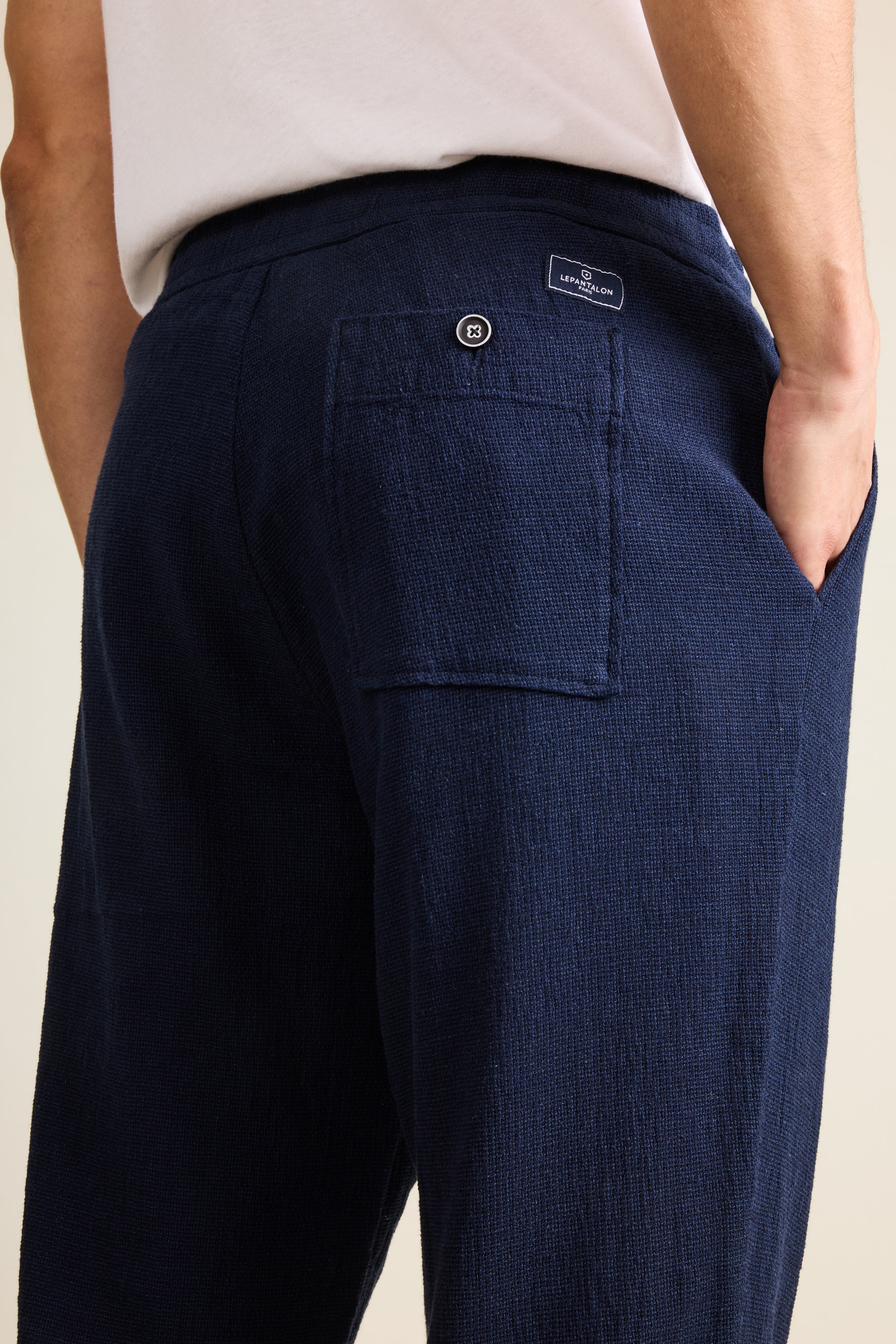 Indigo airy joggers