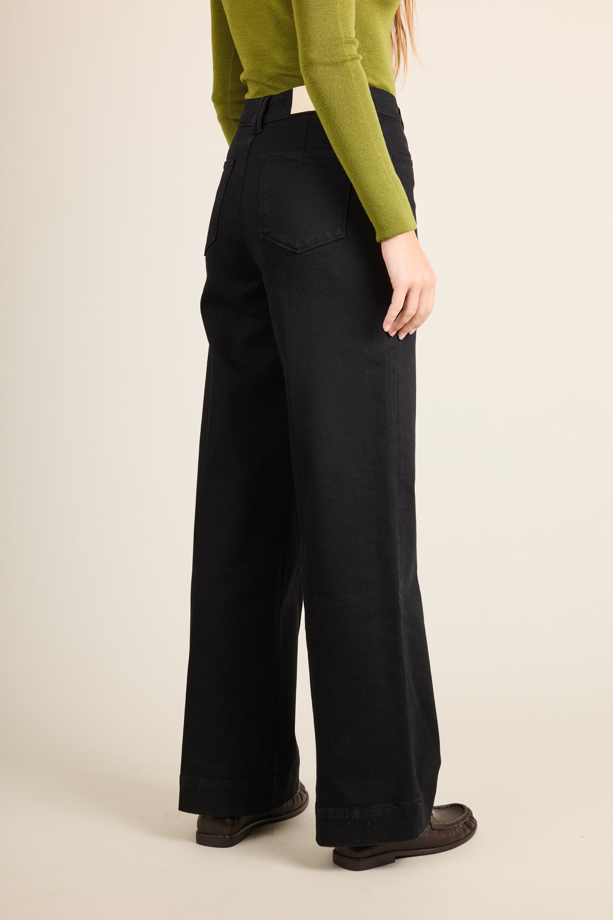 Jean wideleg noir