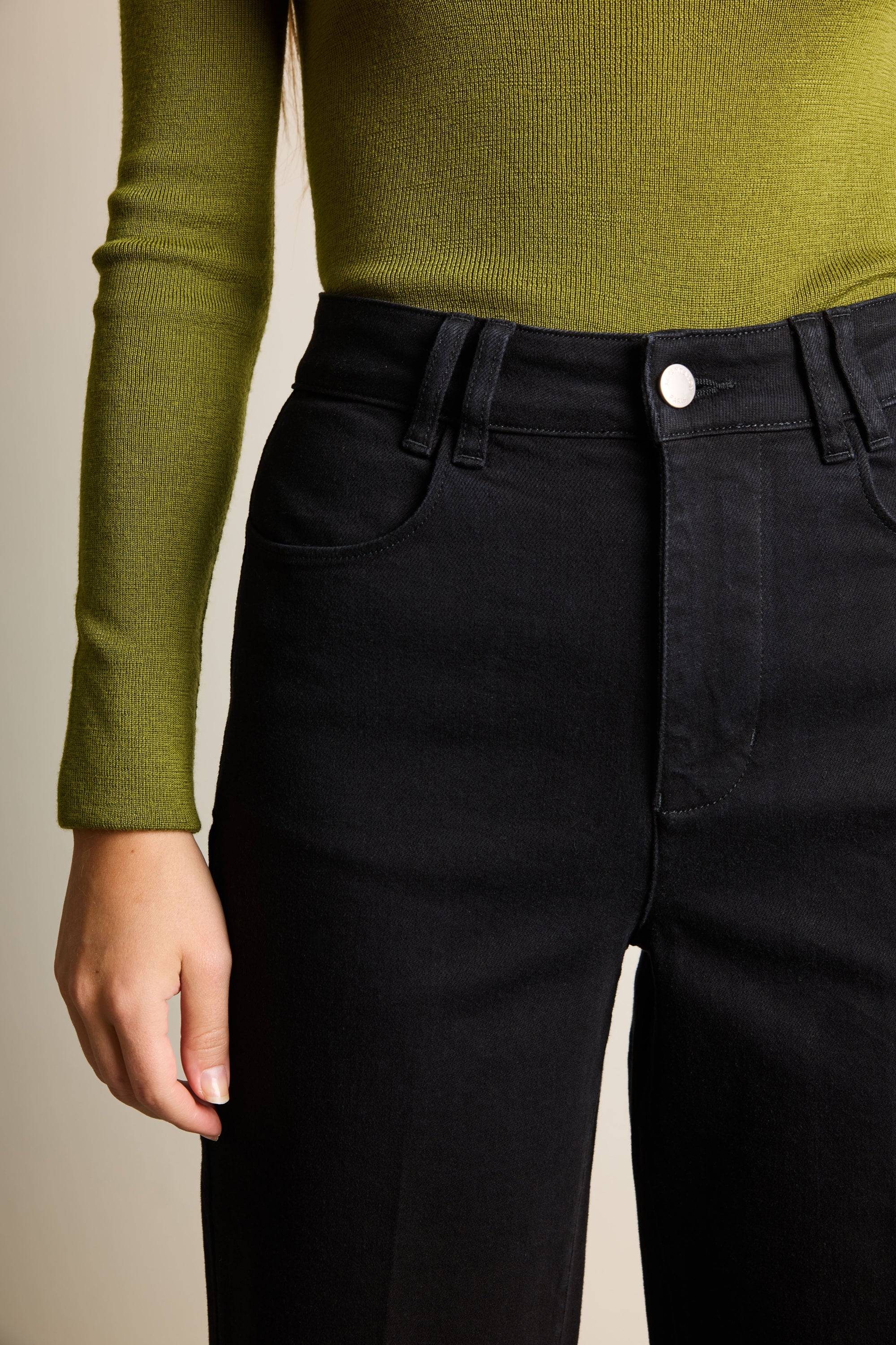Jean wideleg noir