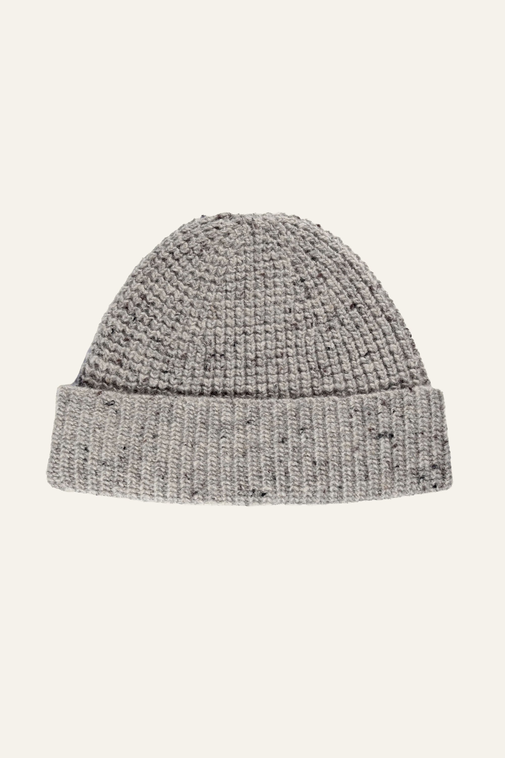 Grey woolly hat