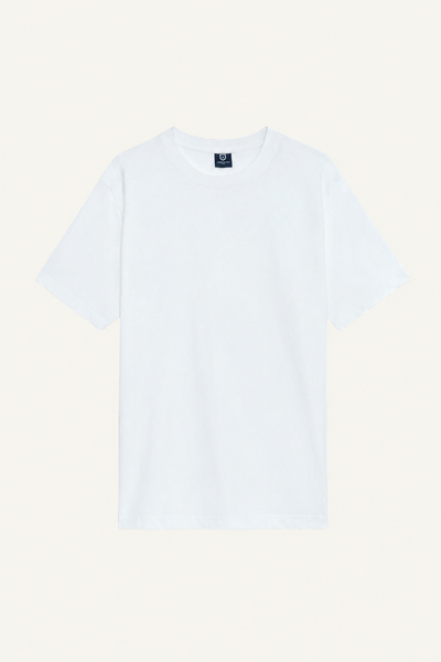 Tee-shirt coton-lin blanc