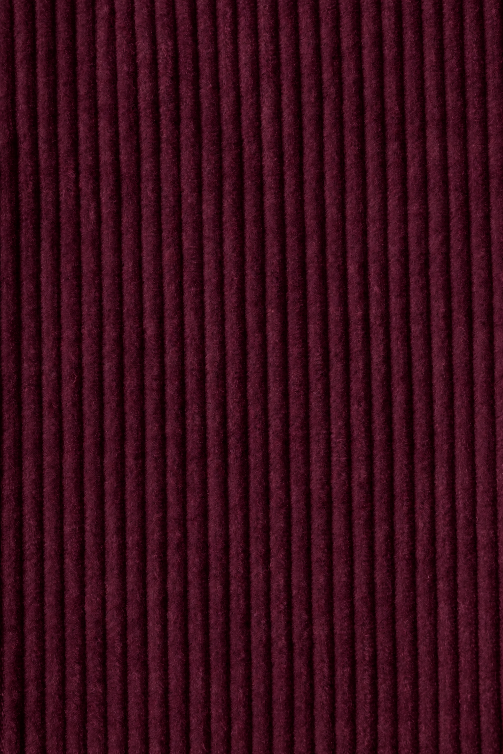 Pantalon flare velours prune