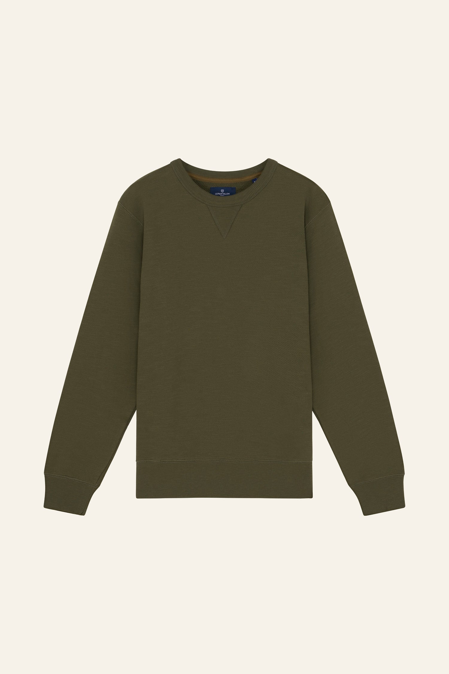 Khaki sweatshirt